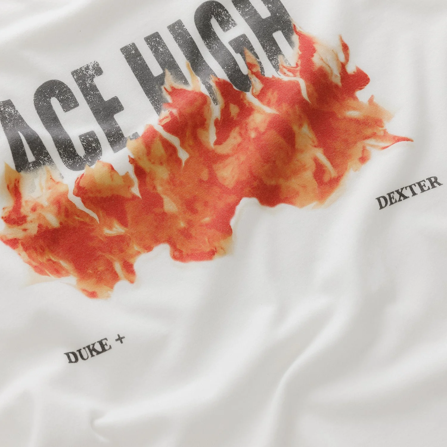 Ace High Vintage White T-Shirt - Image 4