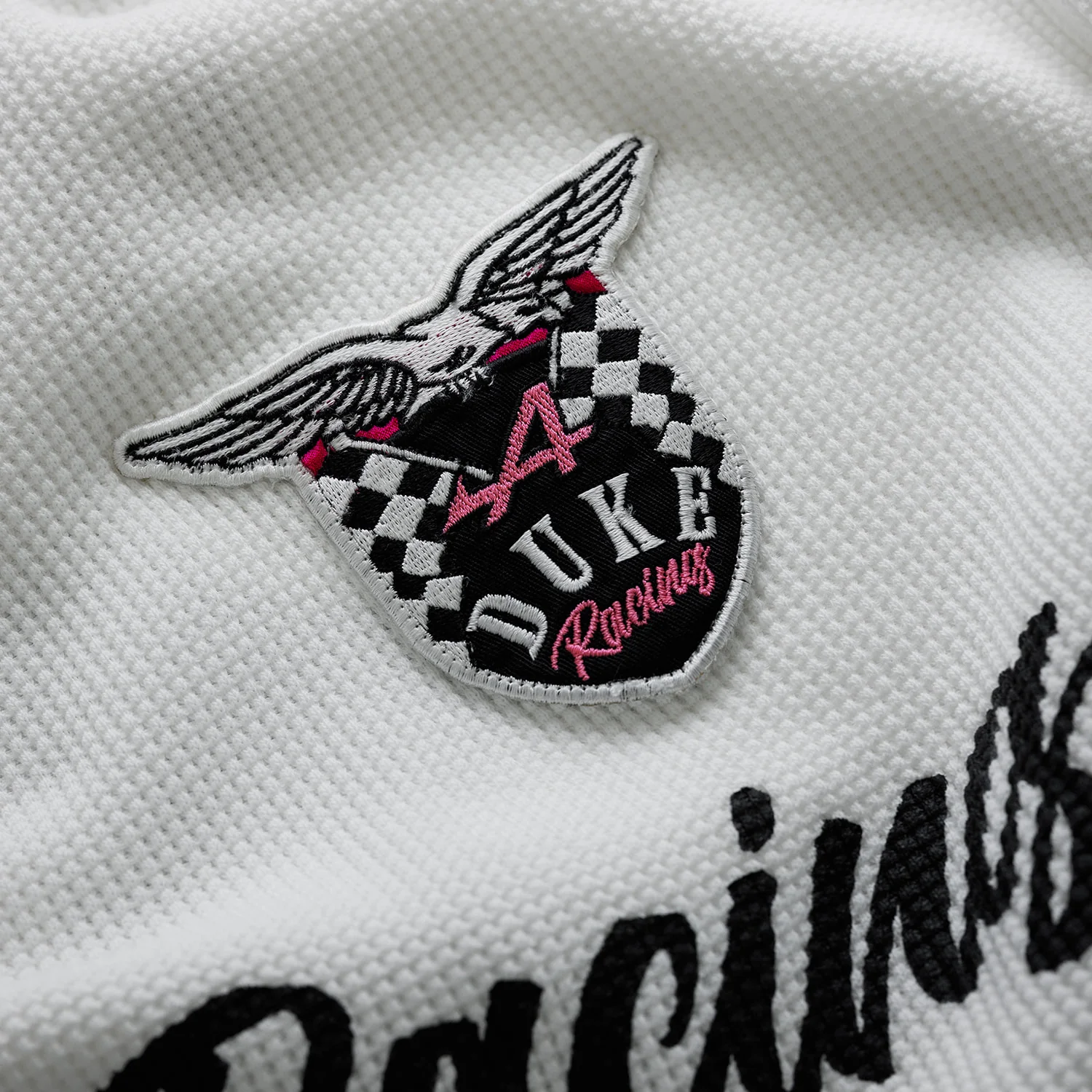 Alpine Formula One Team White Waffle Top - Image 4