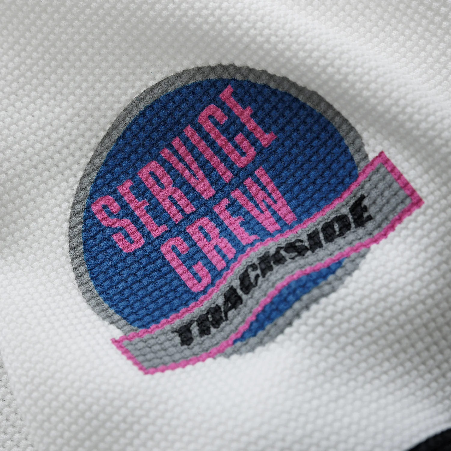 Alpine Formula One Team White Waffle Top - Image 8