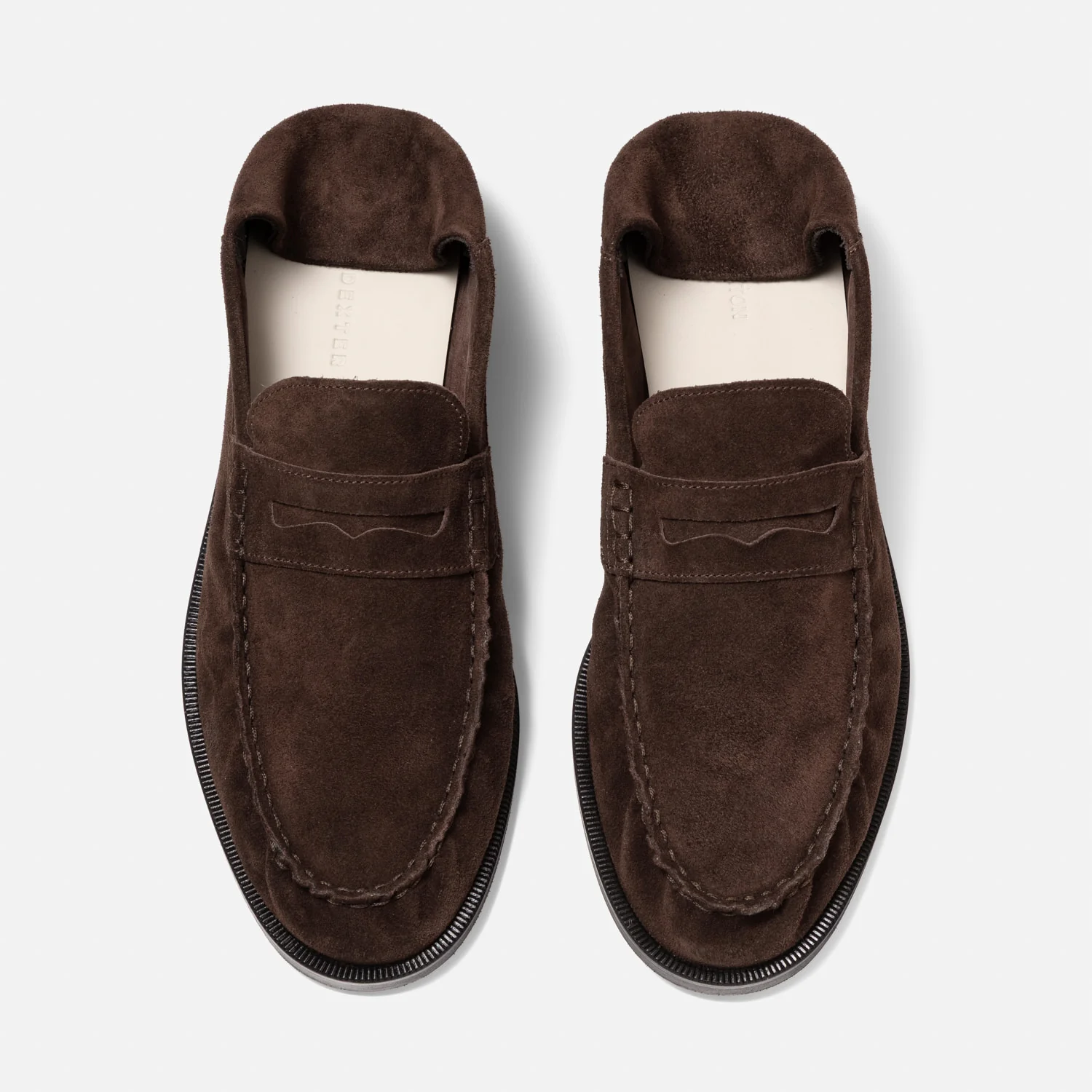 CB Brown Suede Foldable Ruched Loafer - Men's - Image 6