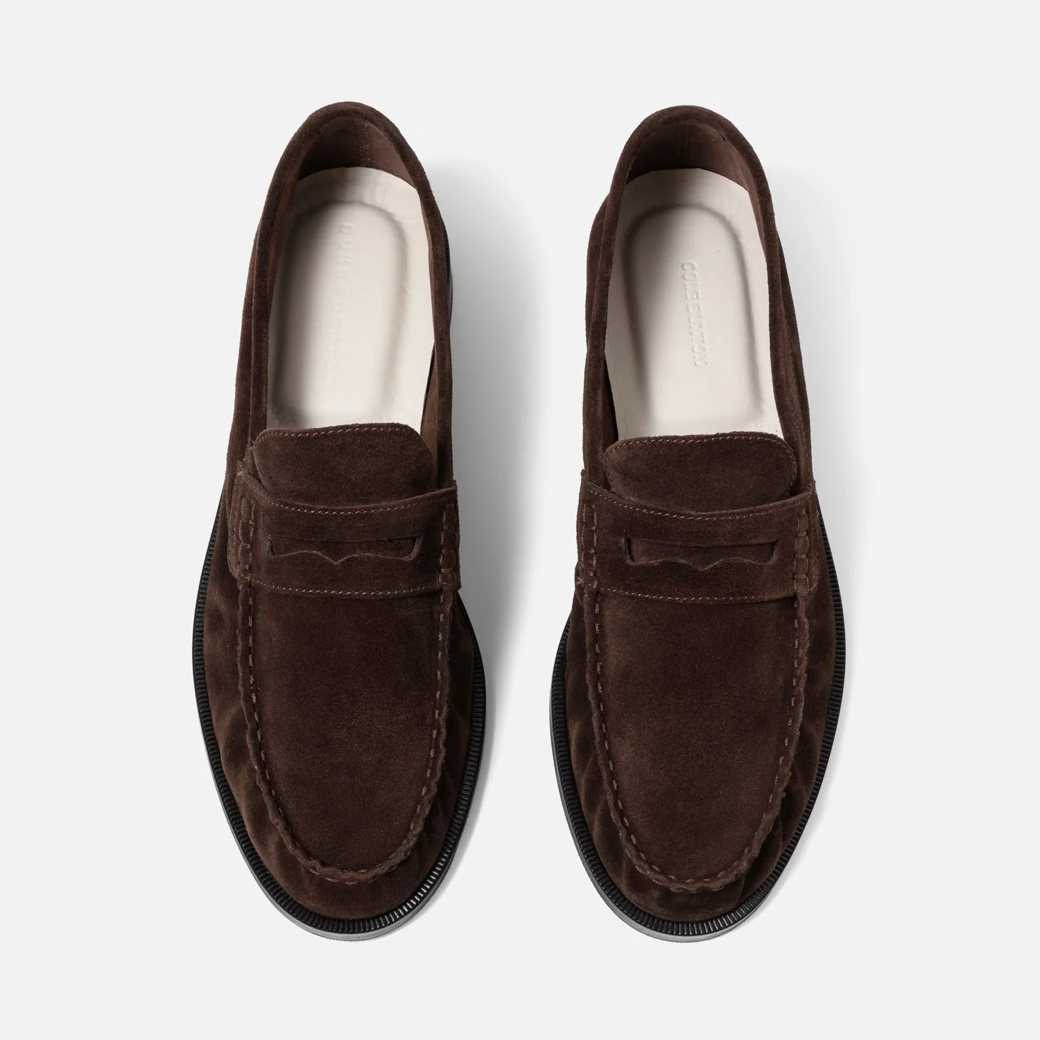 CB Brown Suede Ruched Loafer - Men's - Image 4