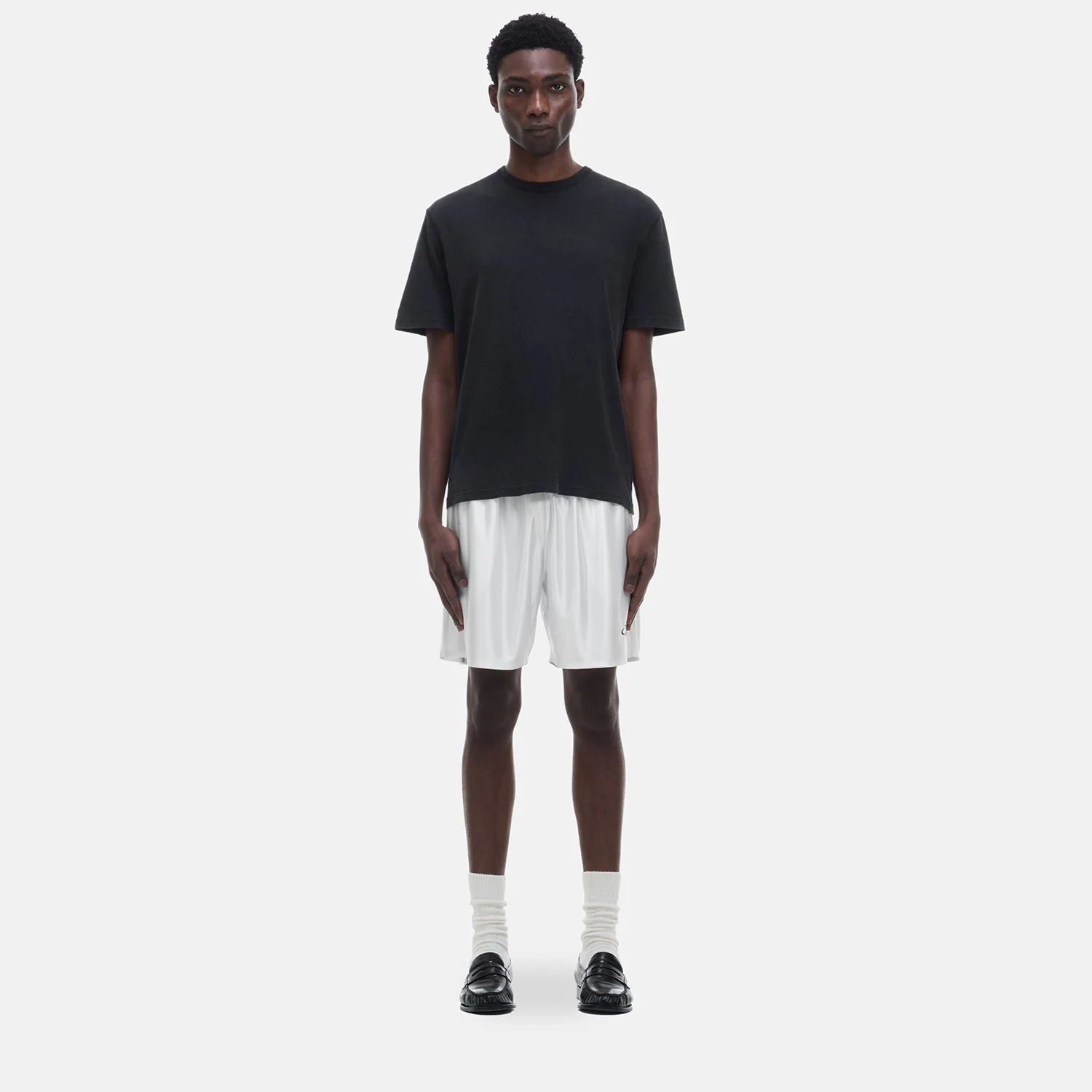 CB Emblem White Shorts - Image 2