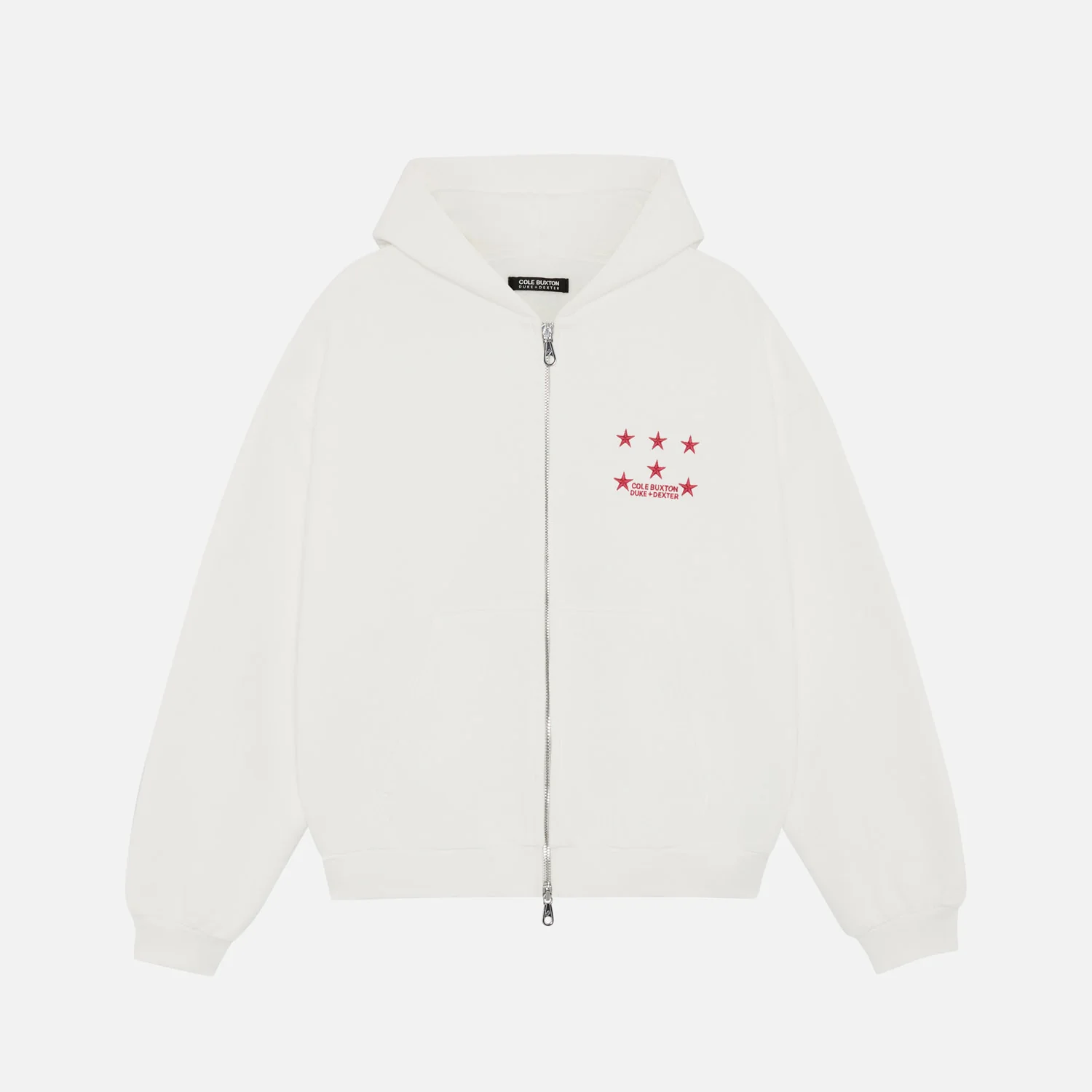 CB Last Temptation White Zipped Hoodie