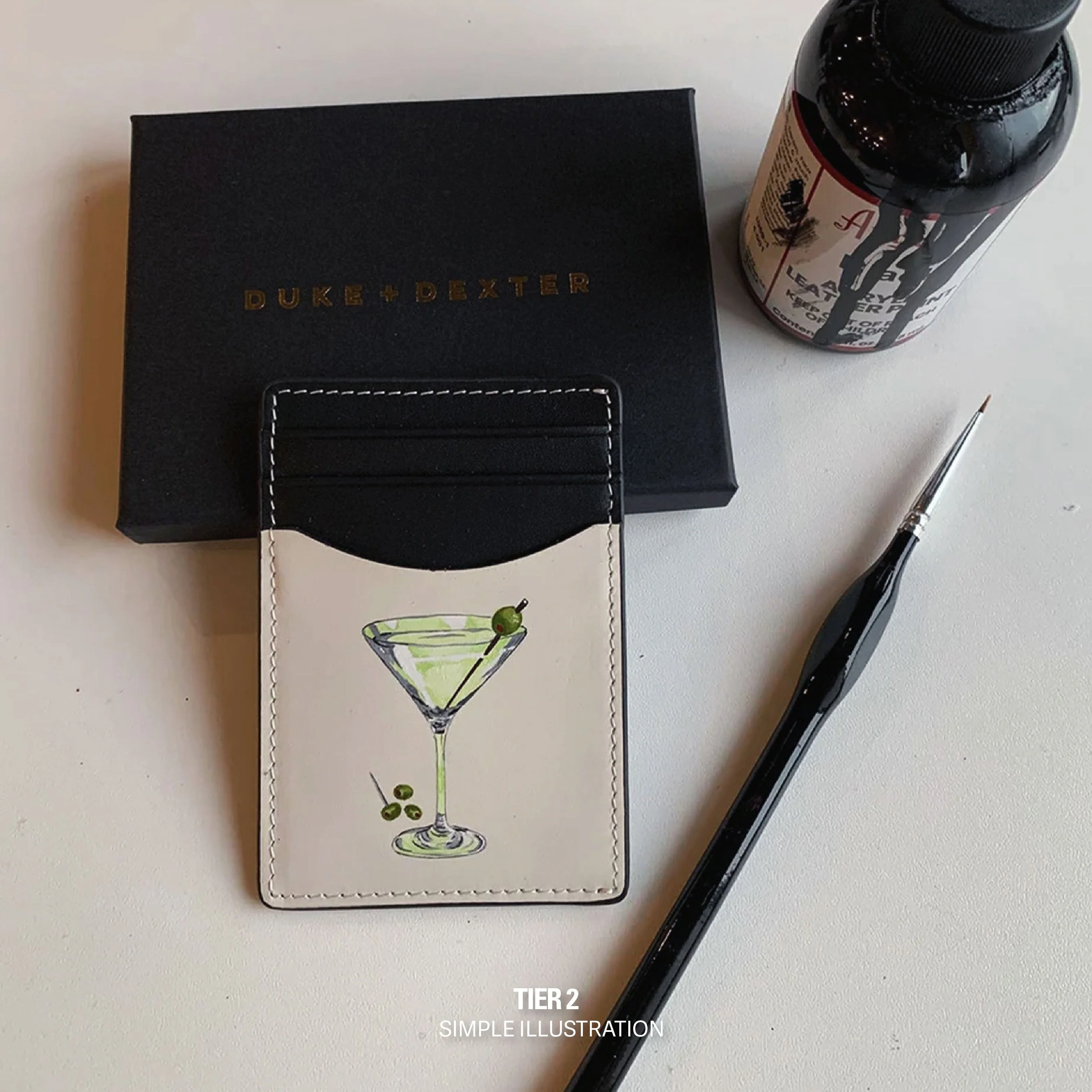 Hand-Painted Card Holder - Image 5
