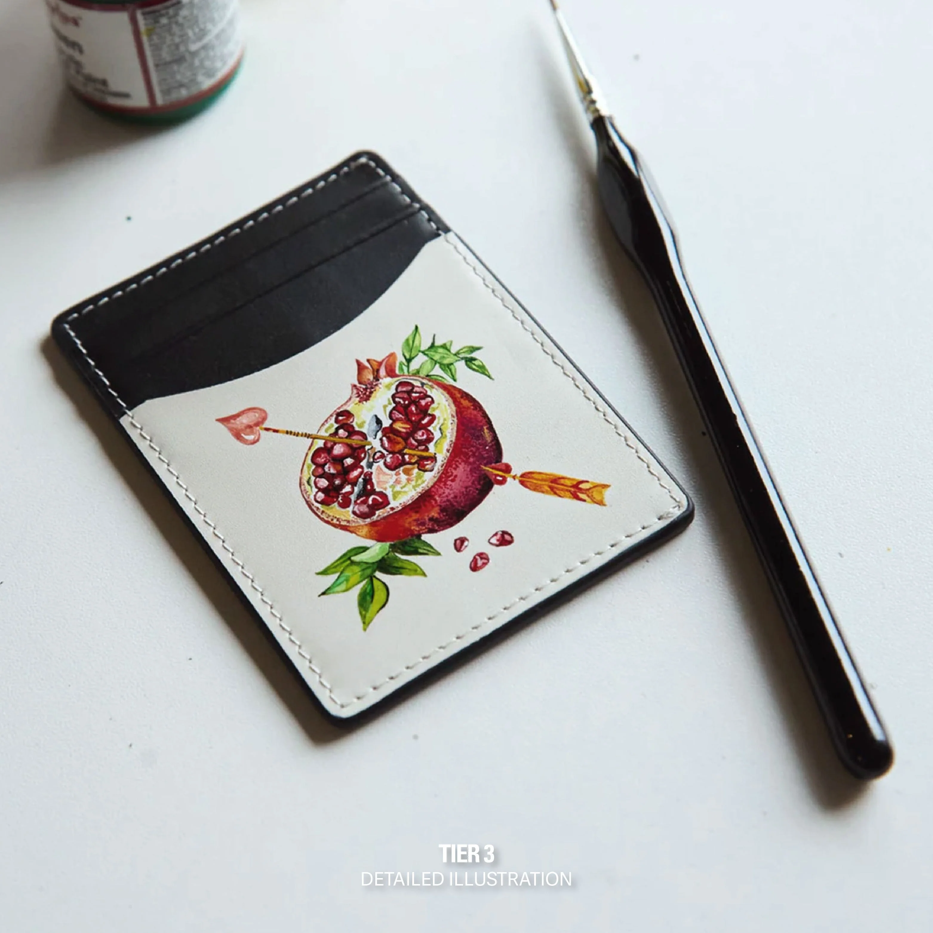 Hand-Painted Card Holder - Image 6