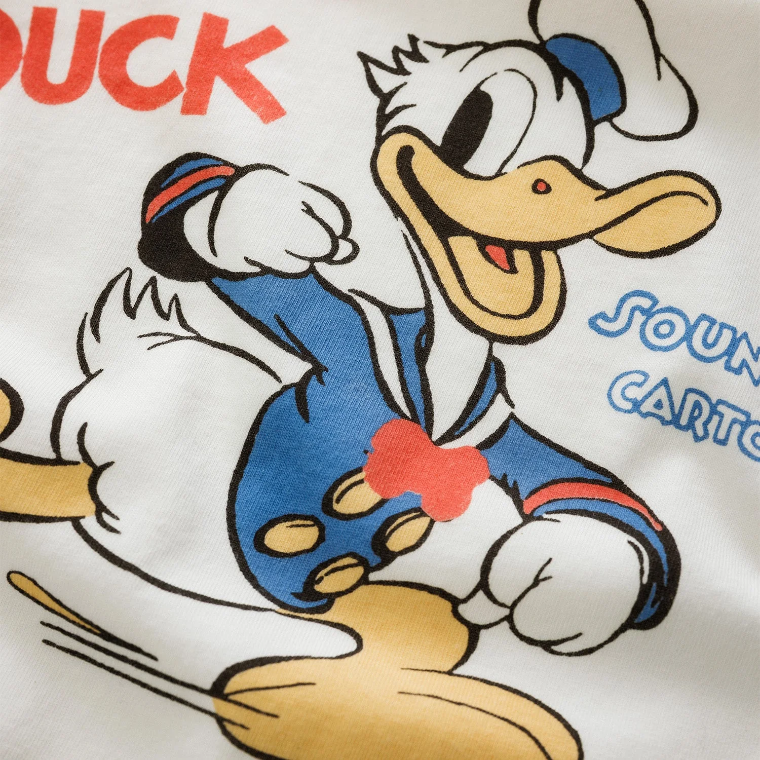Disney Donald Duck Vintage White T-Shirt - Image 4