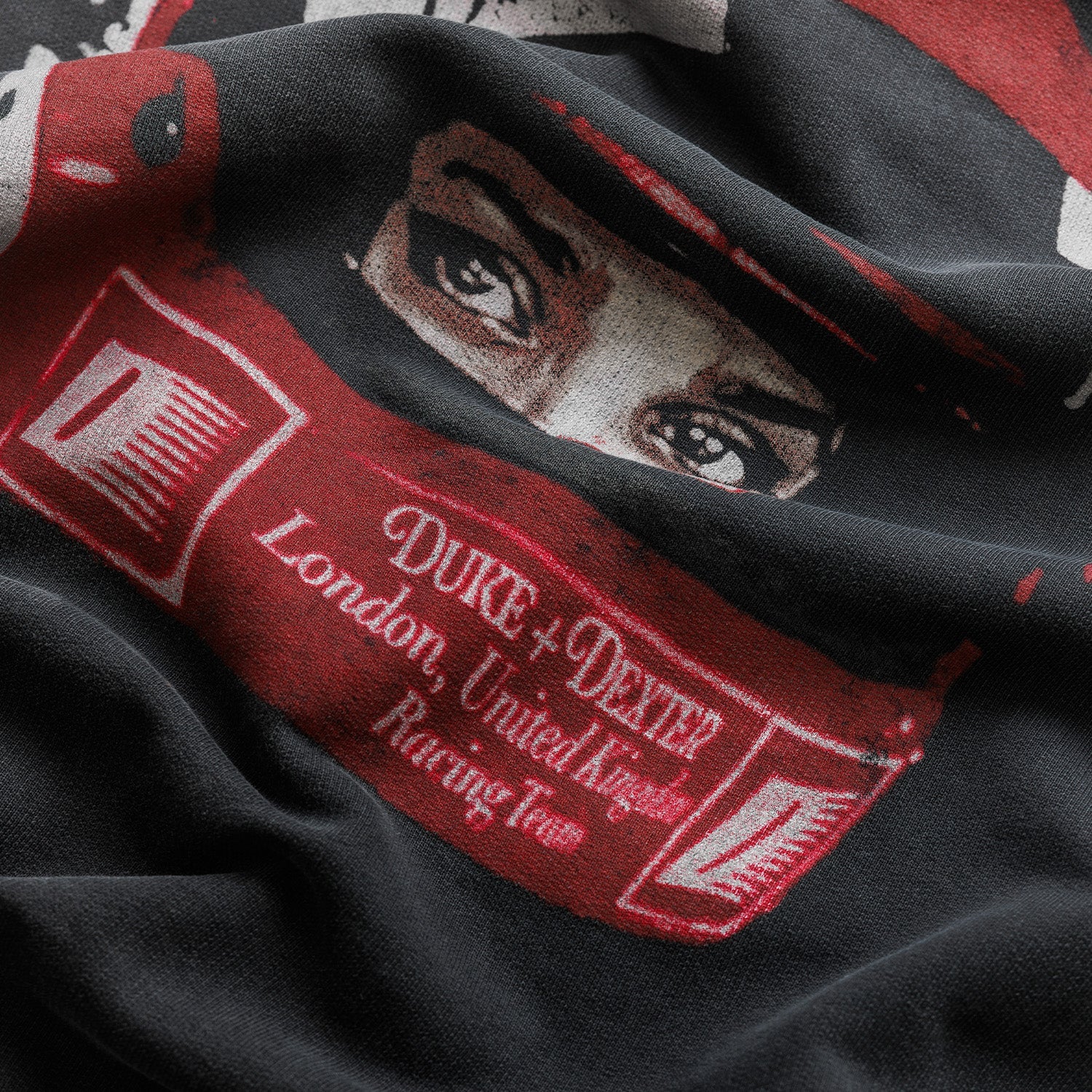 DR1 Helmet Washed Black Hoodie - Image 8