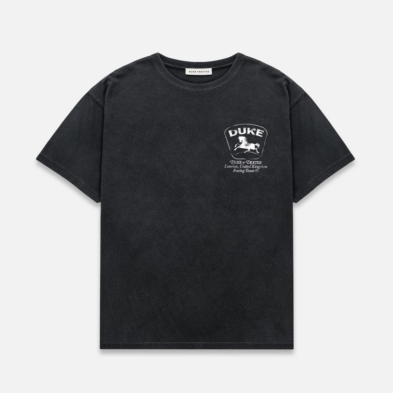 DR Sponsors Washed Black Mono T-Shirt - Image 3