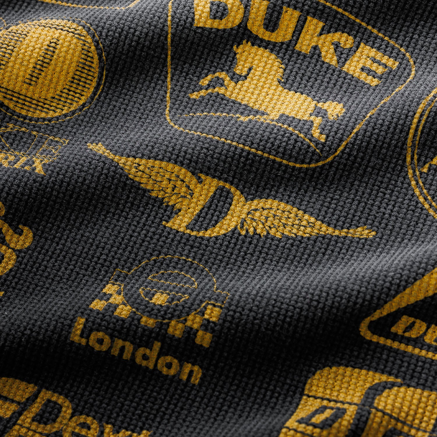 DR Sponsors Washed Black Waffle Top - Image 4