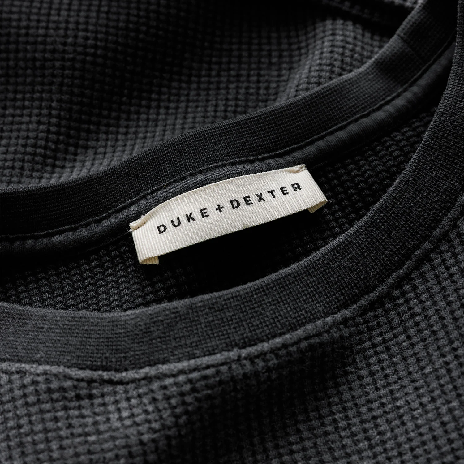 DR Sponsors Washed Black Waffle Top - Image 7