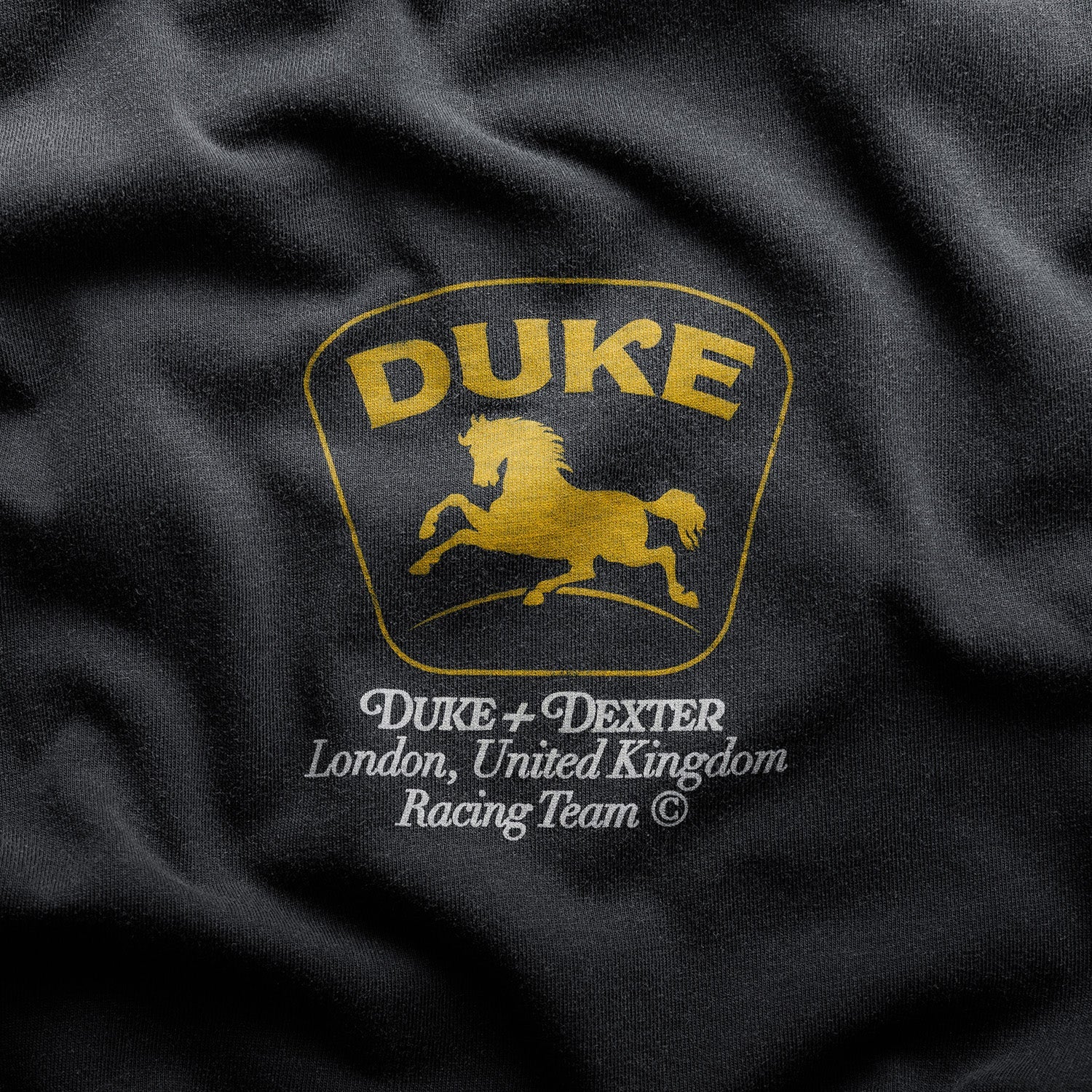DR Sponsors Washed Black + Yellow T-Shirt - Image 6