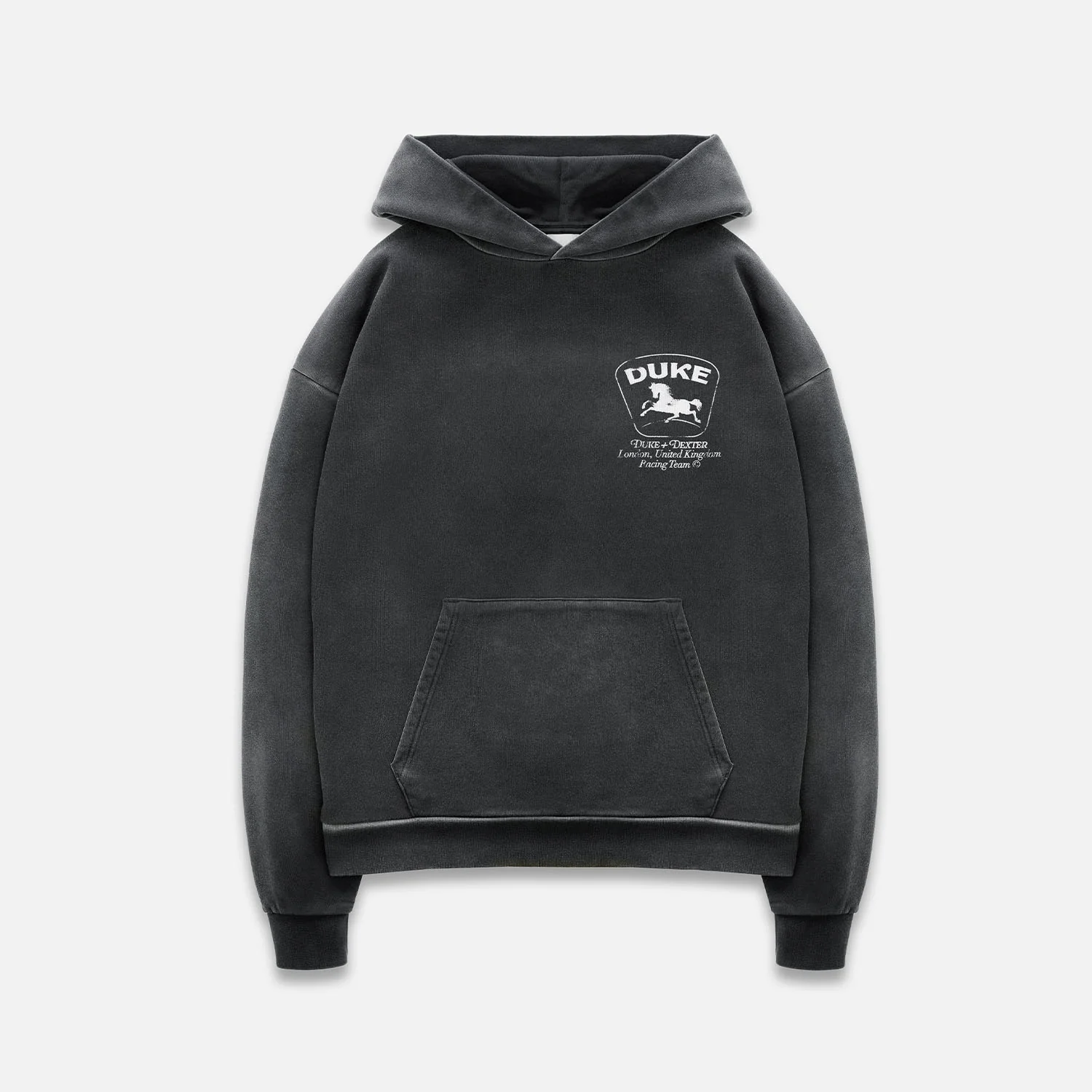 DR Sponsors Washed Grey Hoodie - Image 3
