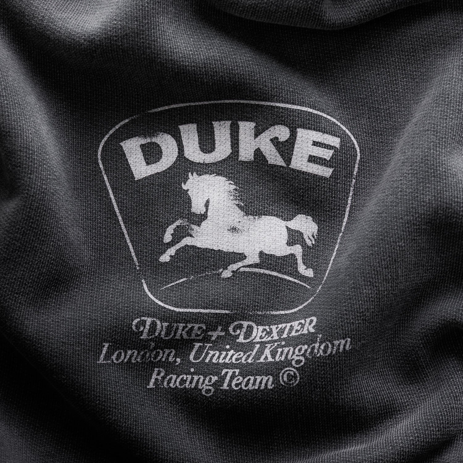 DR Sponsors Washed Grey Hoodie - Image 6