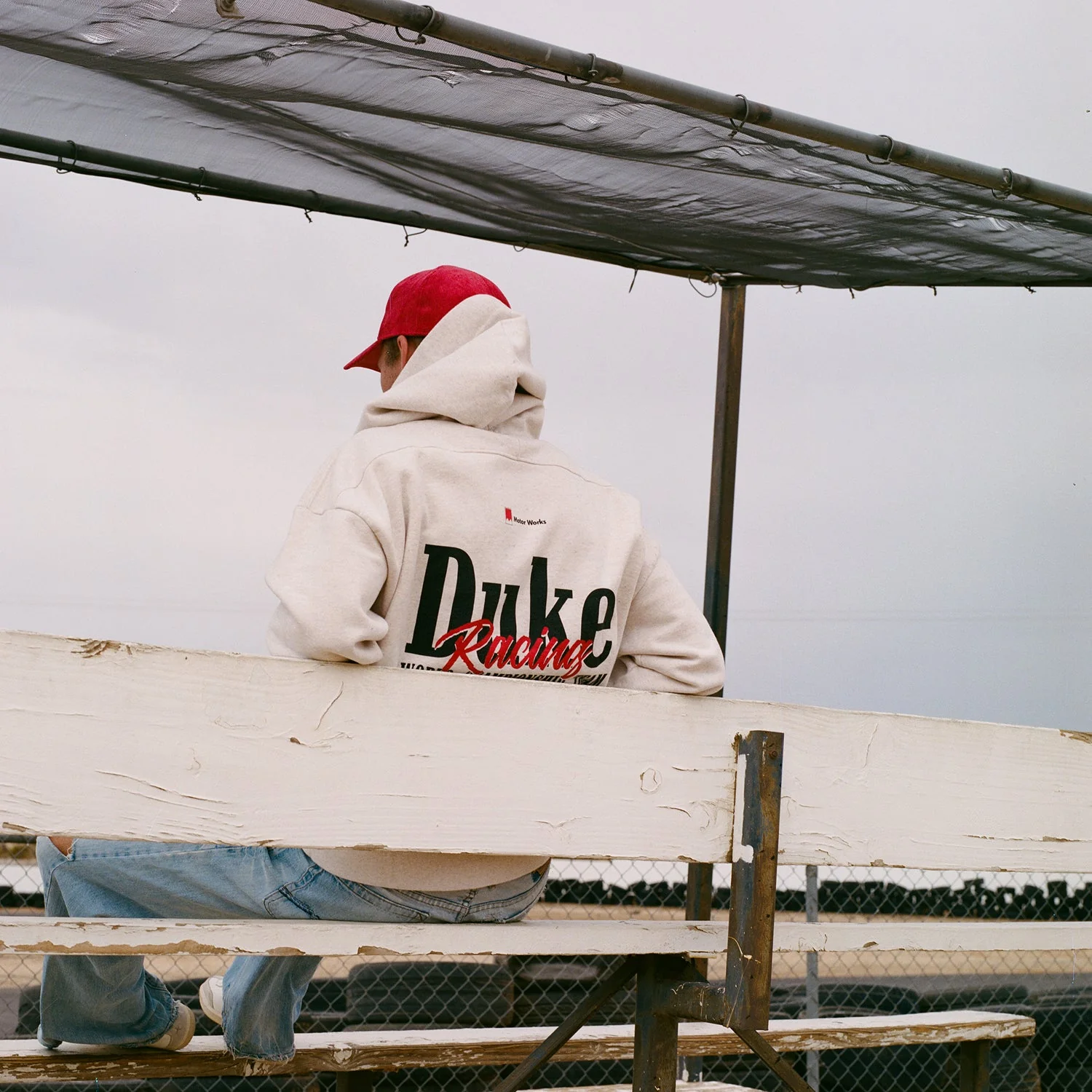 DR World Championship Oat Marl Hoodie - Image 2