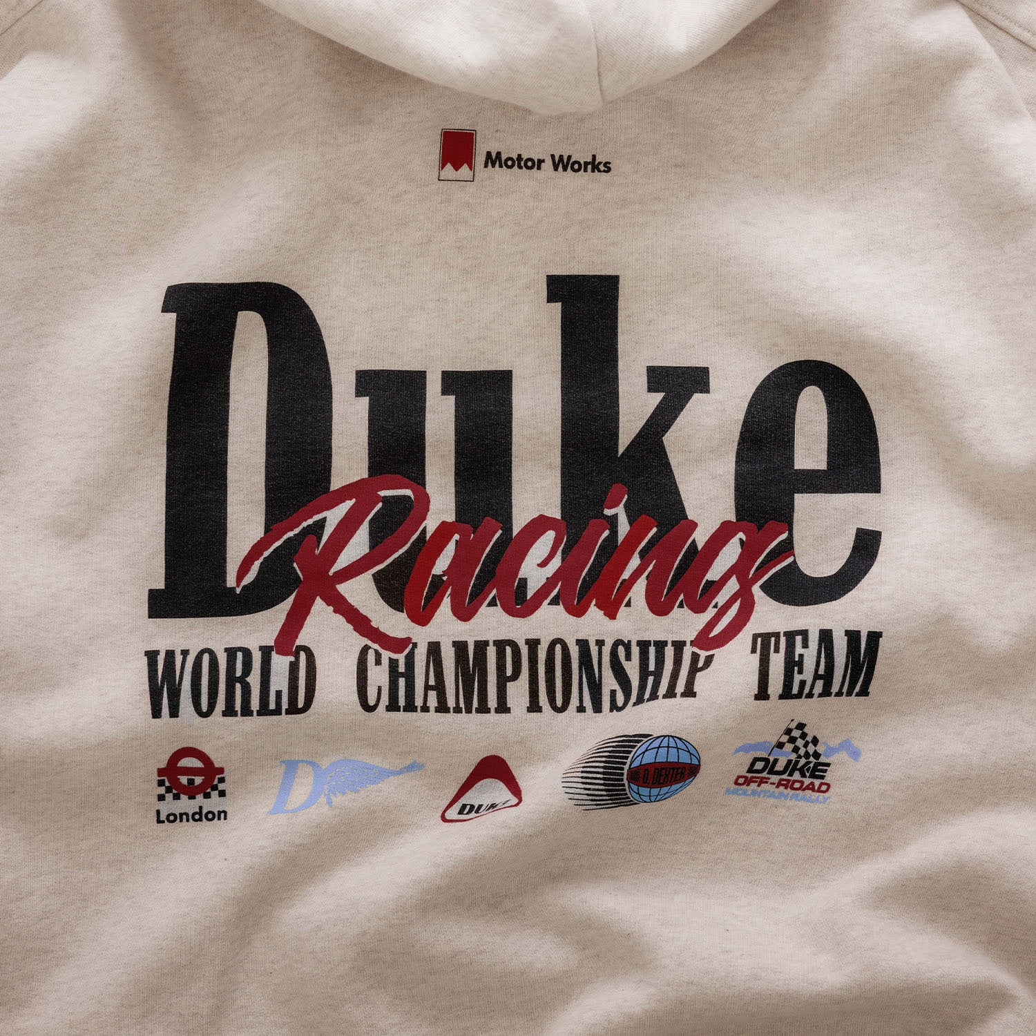 DR World Championship Oat Marl Hoodie - Image 4