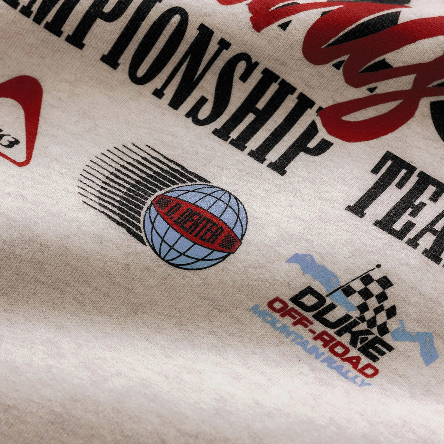 DR World Championship Oat Marl Hoodie - Image 6