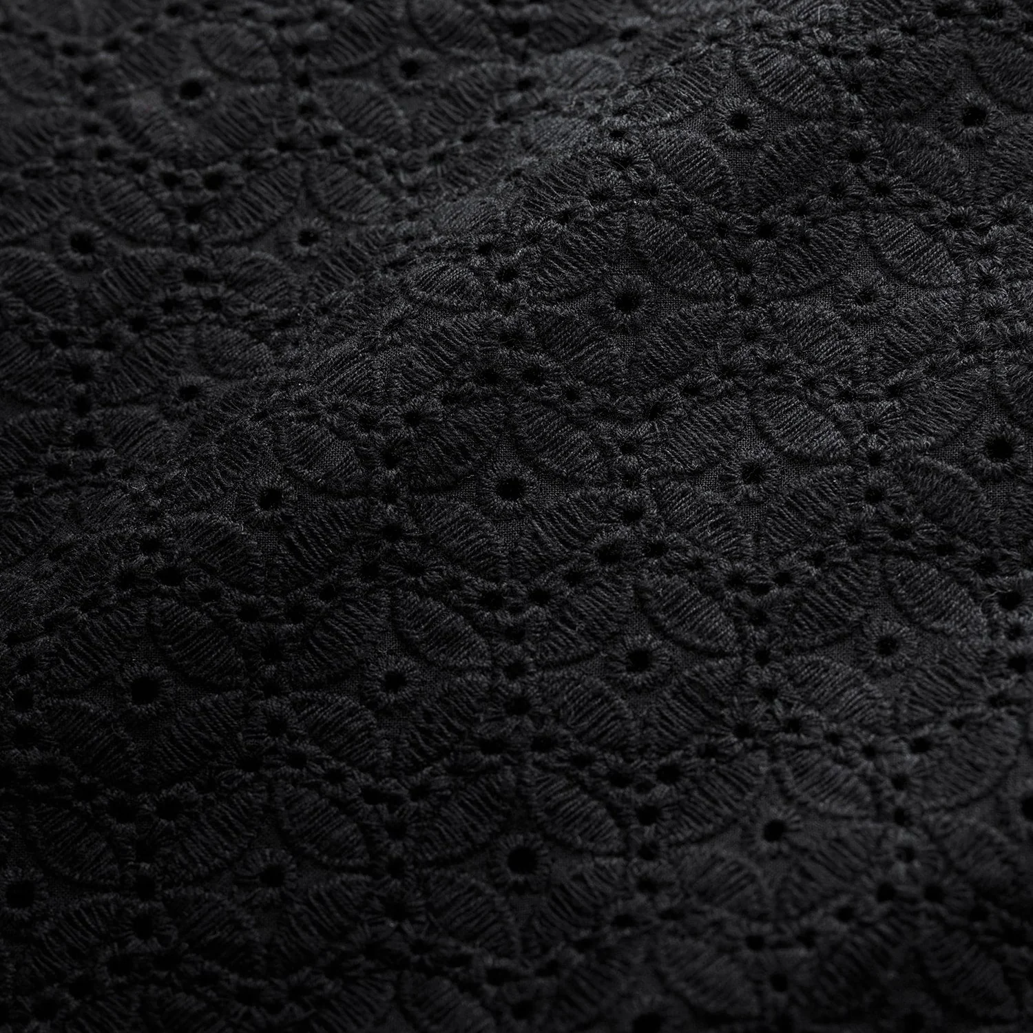Duke Black Crochet Shirt - Image 4
