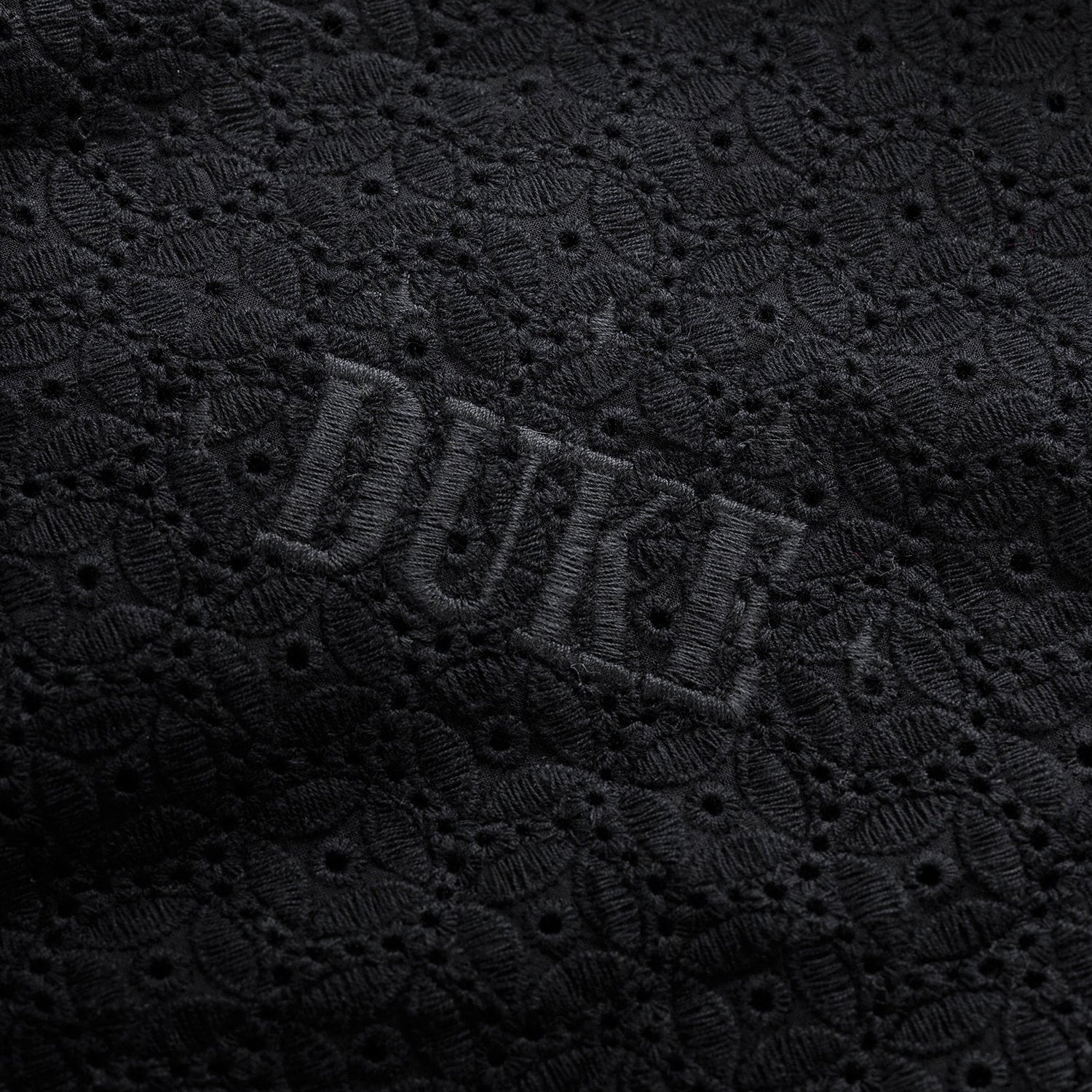 Duke Black Crochet Shirt - Image 5