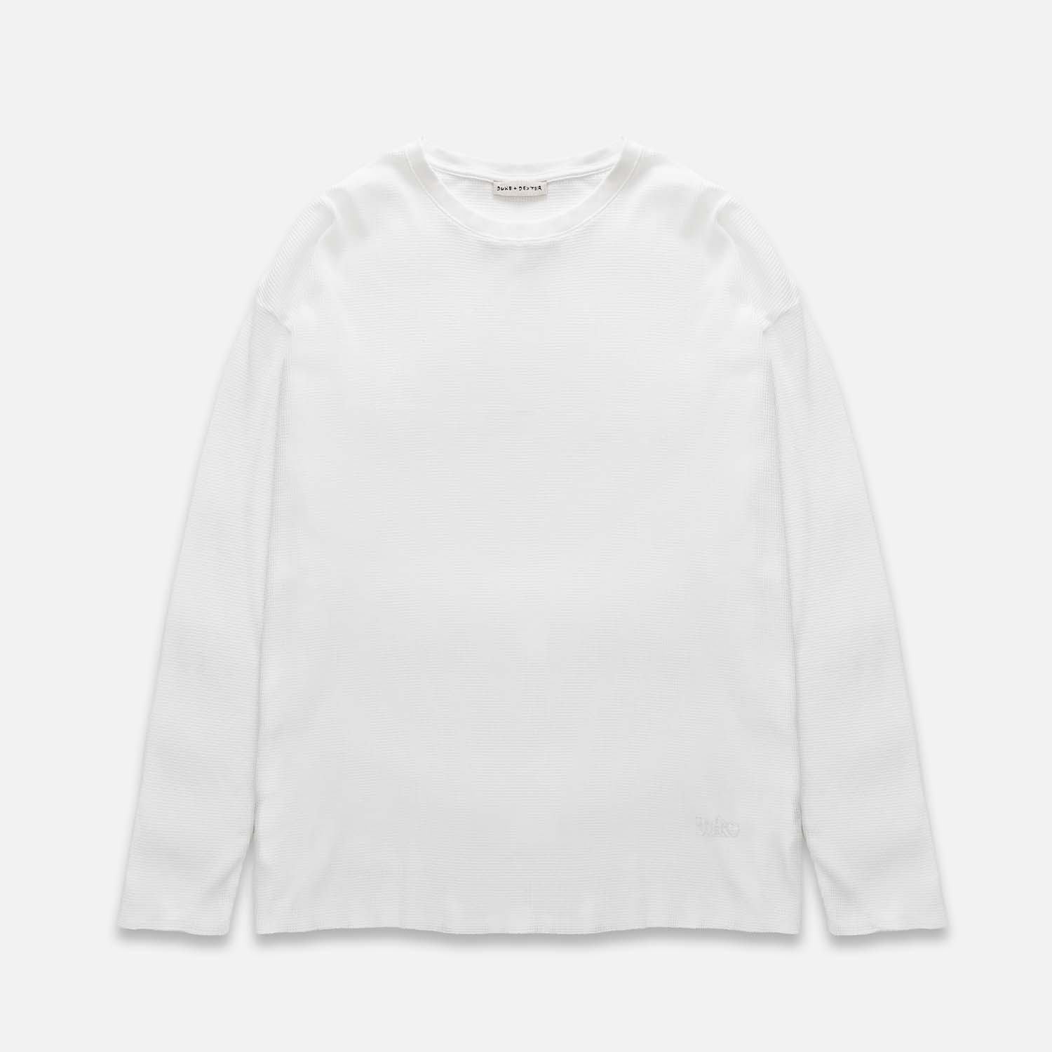 Duke Cherub Vintage White Waffle Top - Image 3