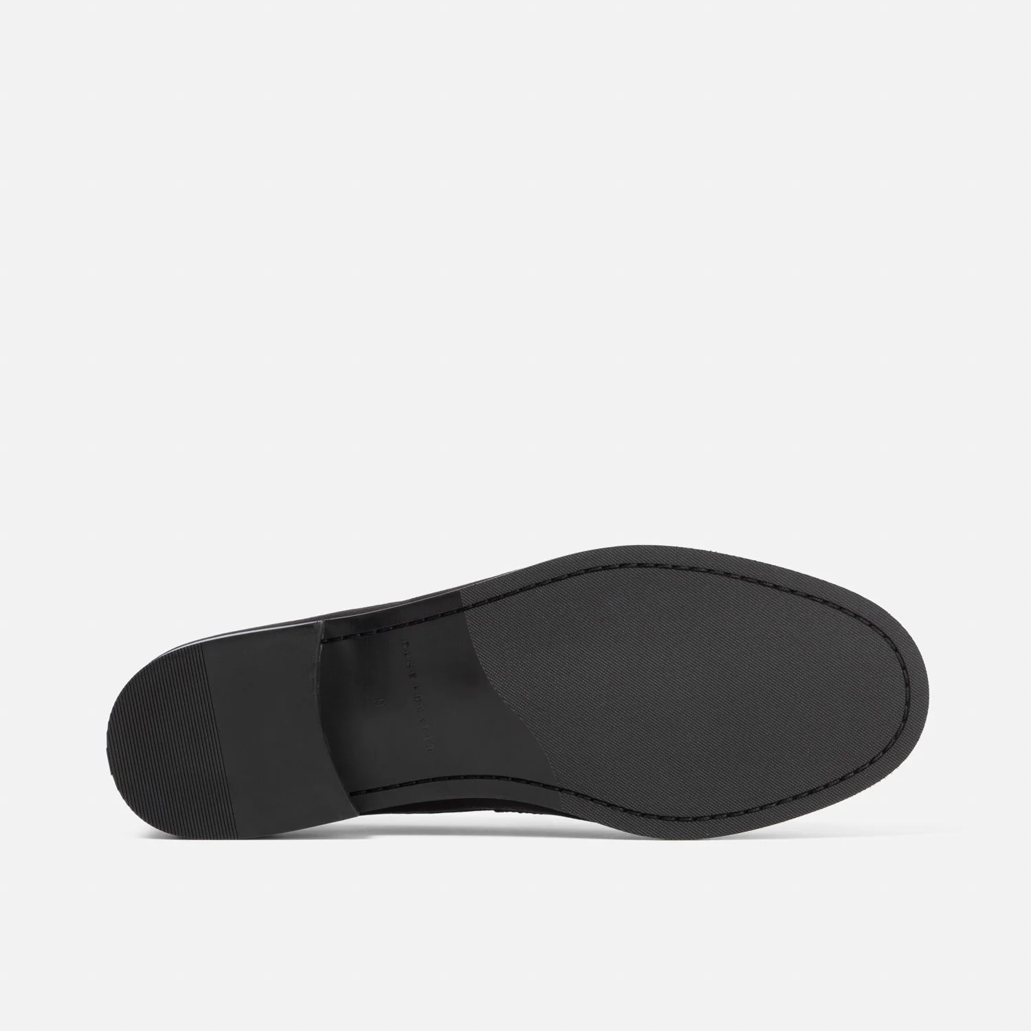 Ezra Black Tumbled Ruched Loafer - Women's - Image 7