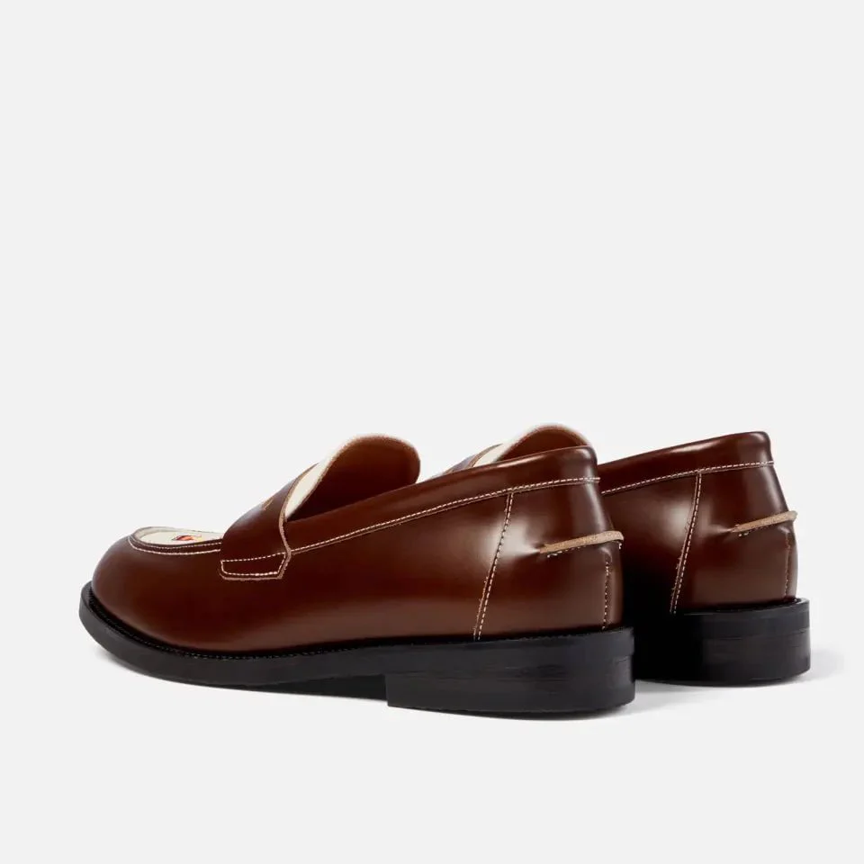 Hand-Painted Motif Penny Loafer - Men's - Image 10