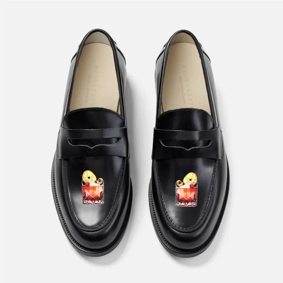 Hand-Painted Motif Penny Loafer - Men's - Image 12