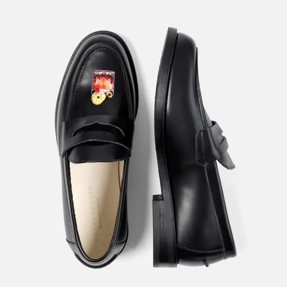 Hand-Painted Motif Penny Loafer - Men's - Image 16