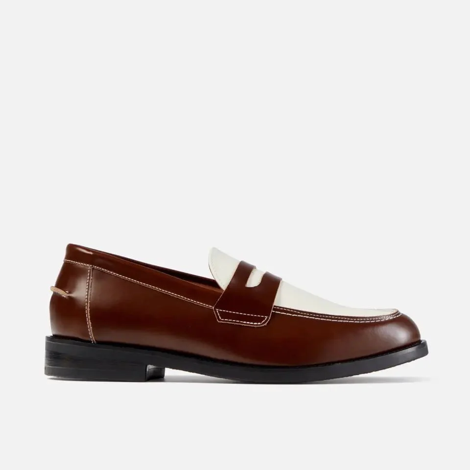 Hand-Painted Motif Penny Loafer - Men's - Image 8