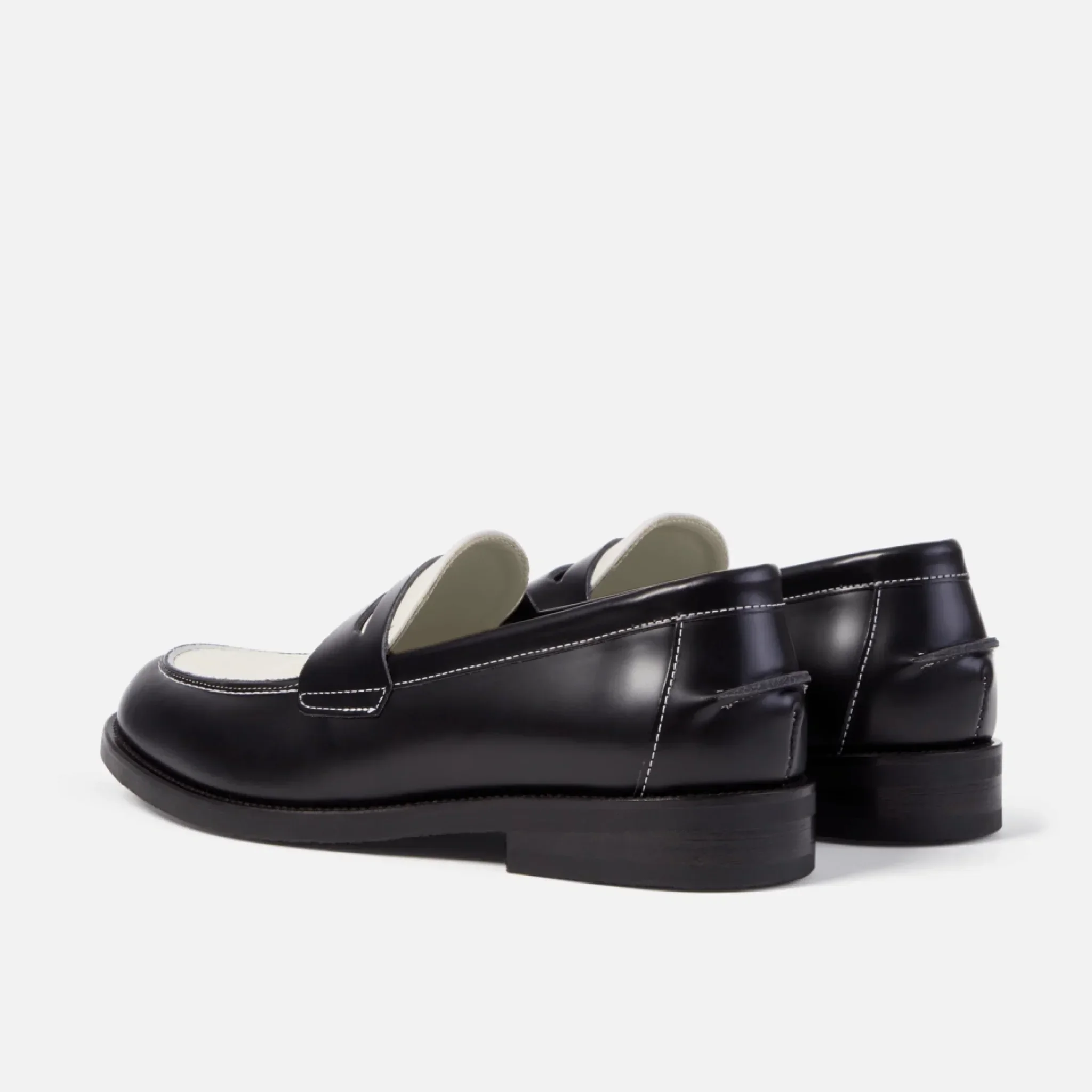 Hand-Painted Lettering Penny Loafer - Men's - Image 5