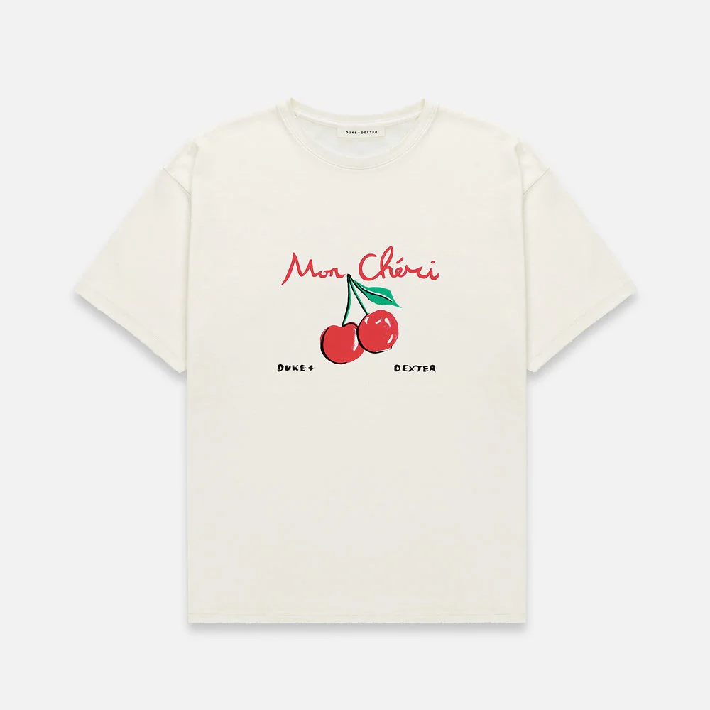 Mon Chéri Vintage White T-Shirt