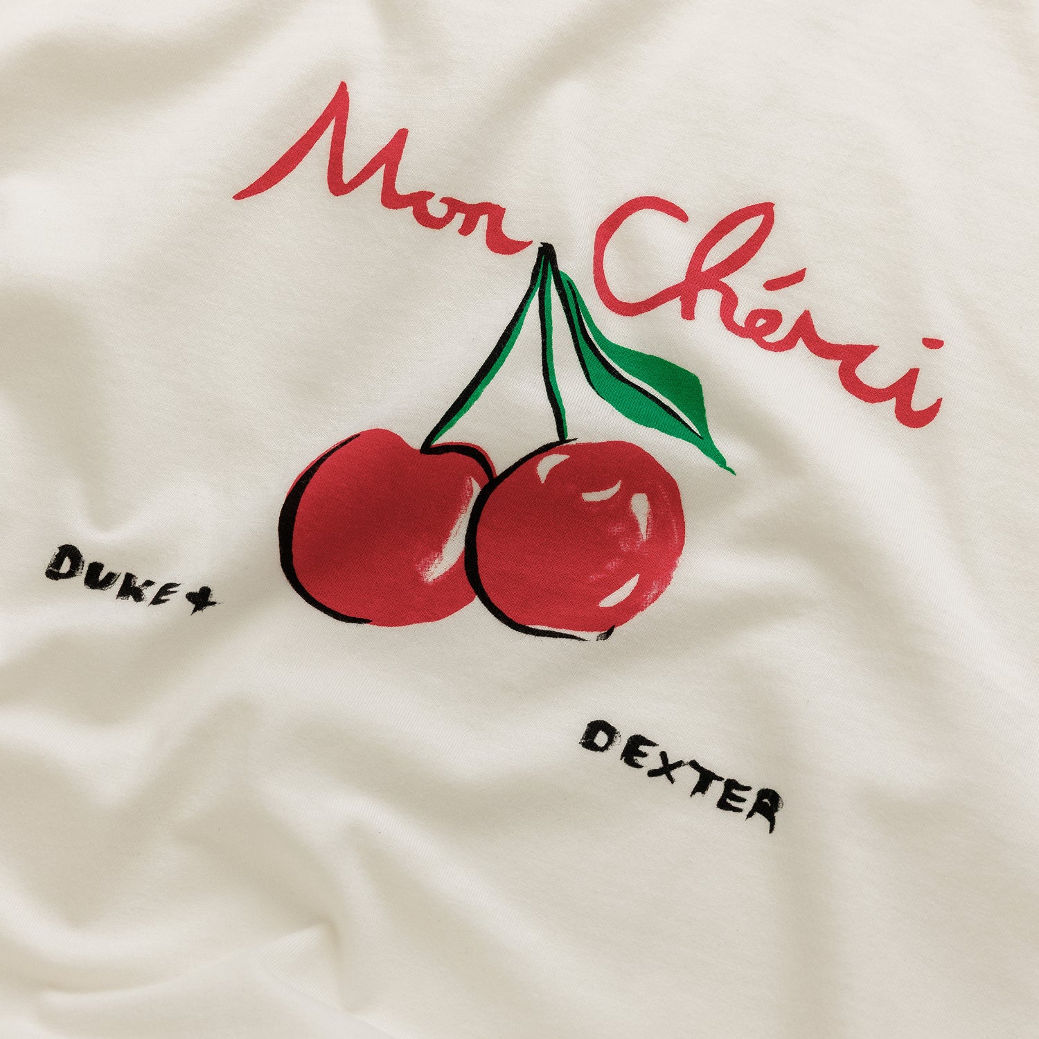 Mon Chéri Vintage White T-Shirt - Image 4