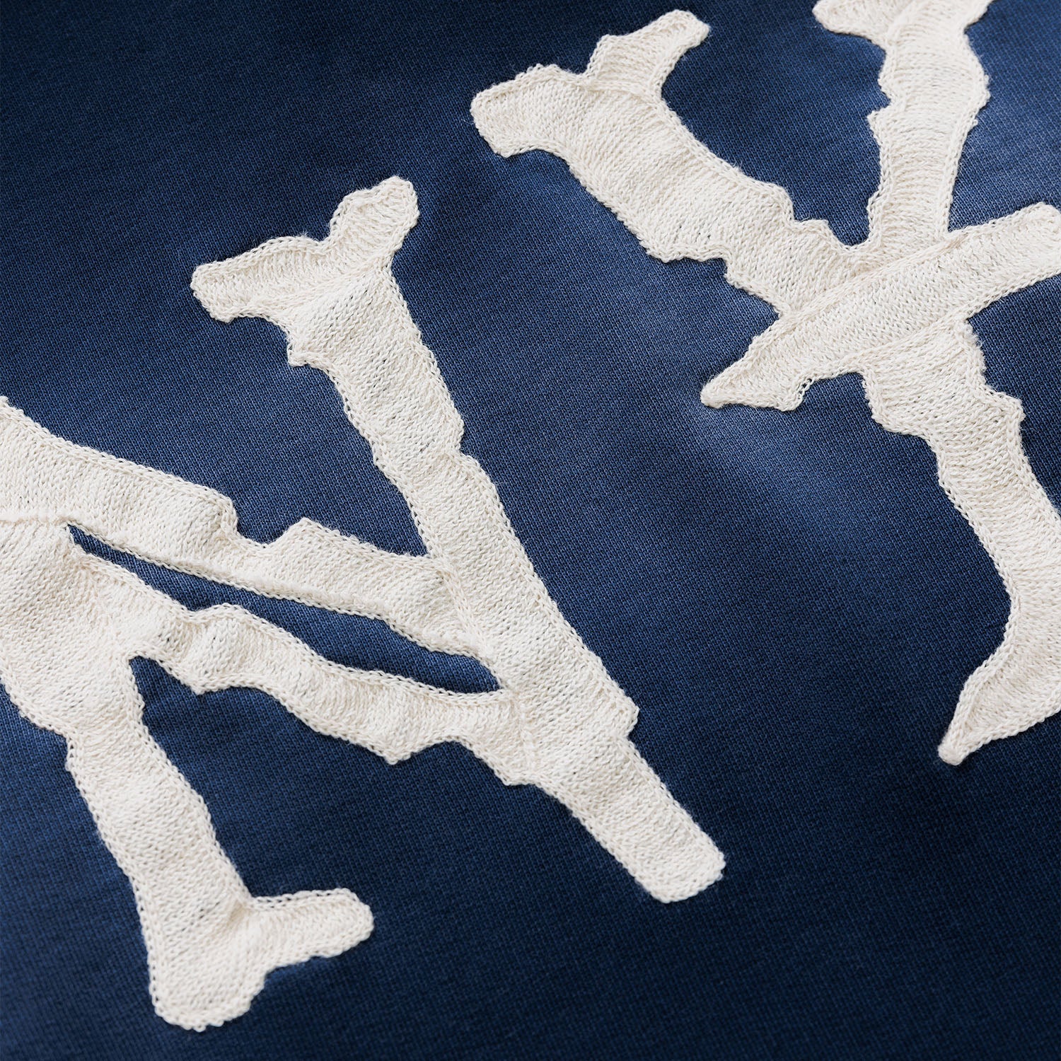 NY Embroidered Navy Hoodie - Image 4