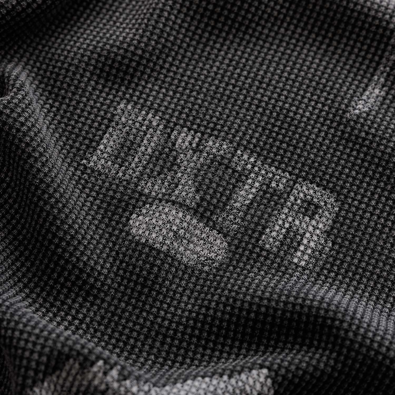NY Sketch Washed Grey Waffle Top - Image 5
