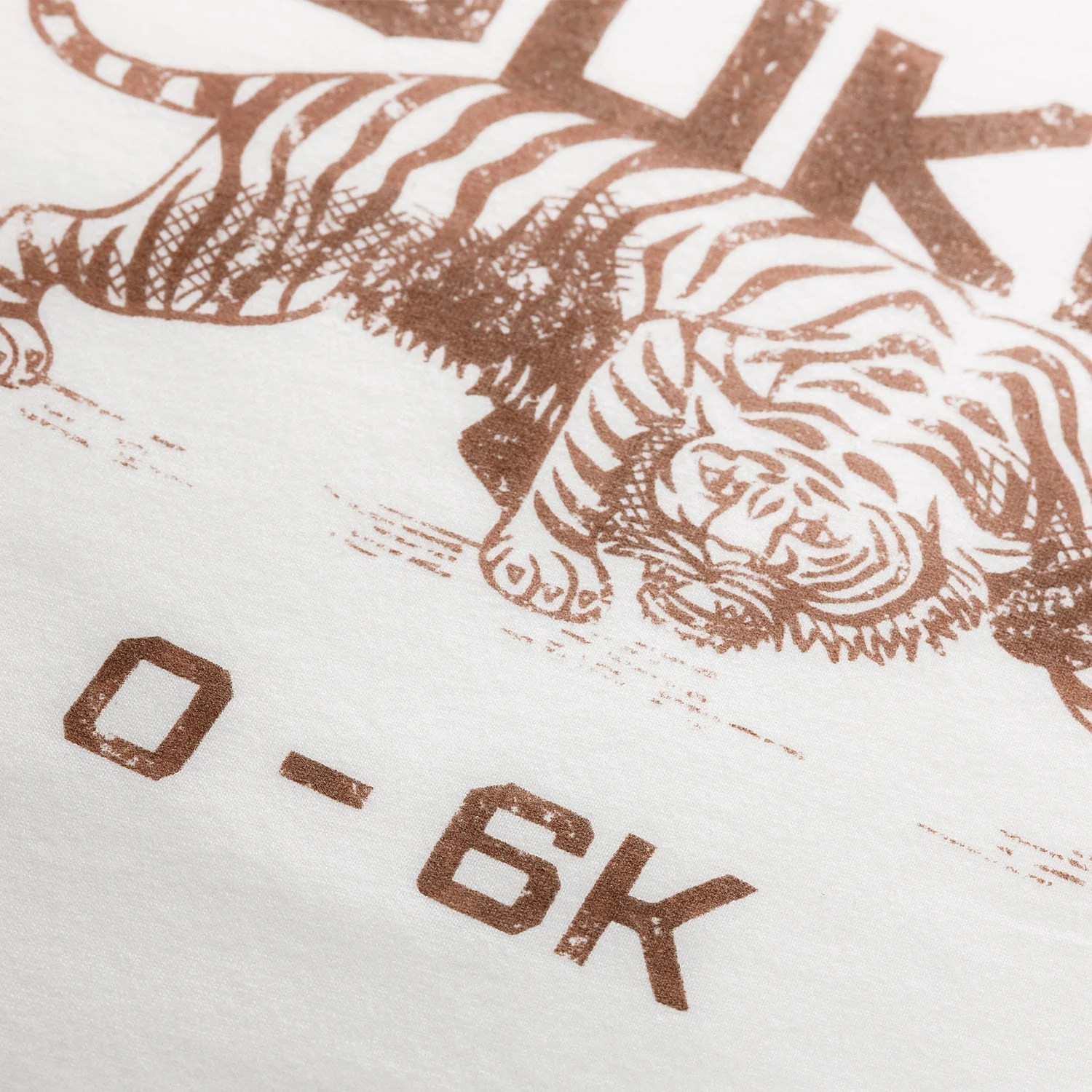 PD Rising Tiger Vintage White T-Shirt - Image 5