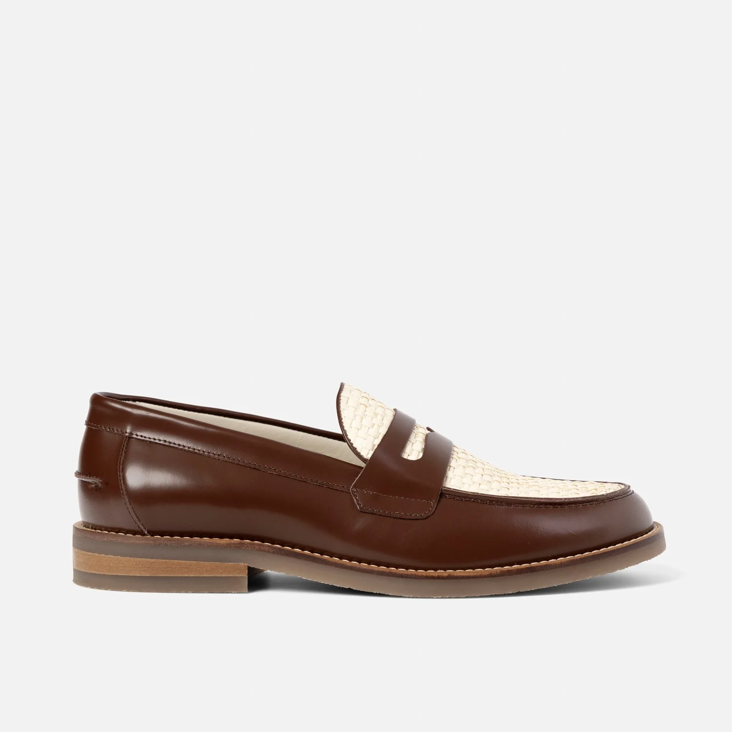 Peso Basket Weave Penny Loafer - Men's - Image 4