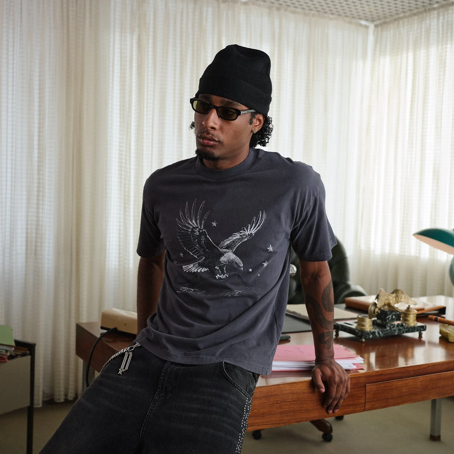 Peso Vintage Eagle T-Shirt - Image 4