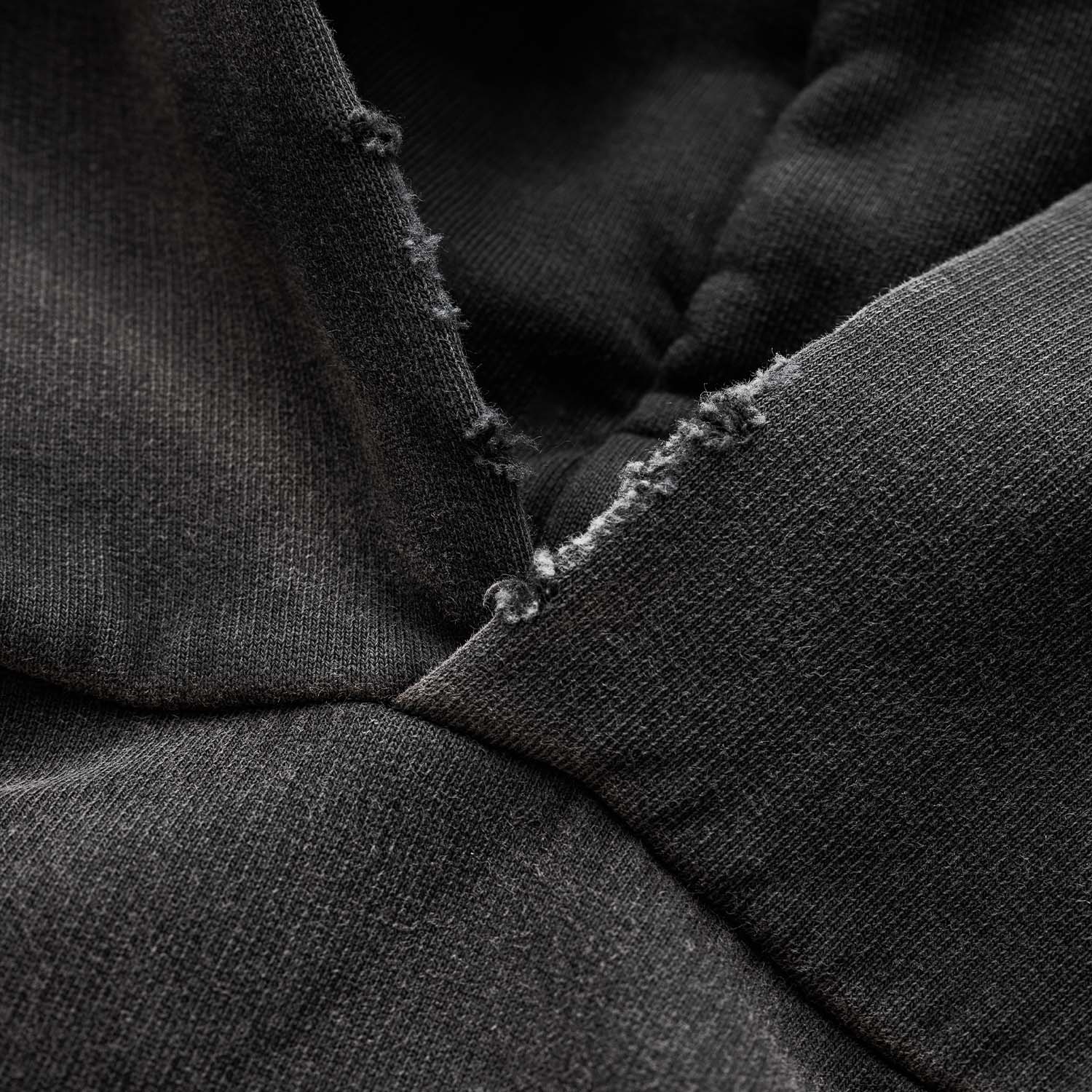 Pin Up Washed Black Hoodie - Image 7