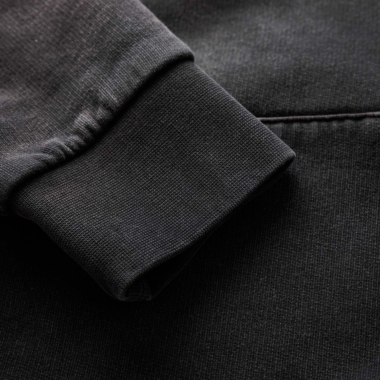 Pin Up Washed Black Hoodie - Image 9