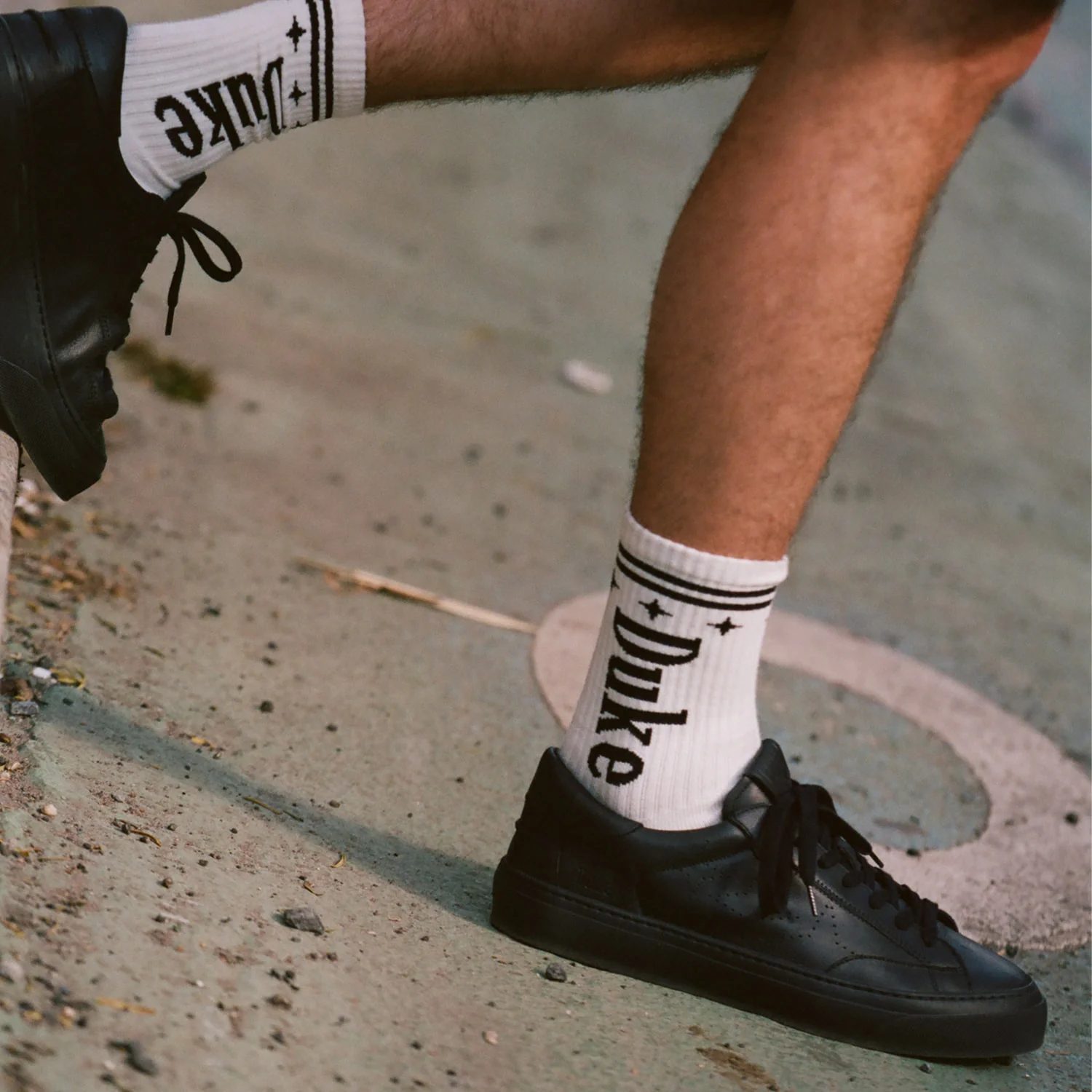 Plus Court Black Sneaker - Men's - Image 2