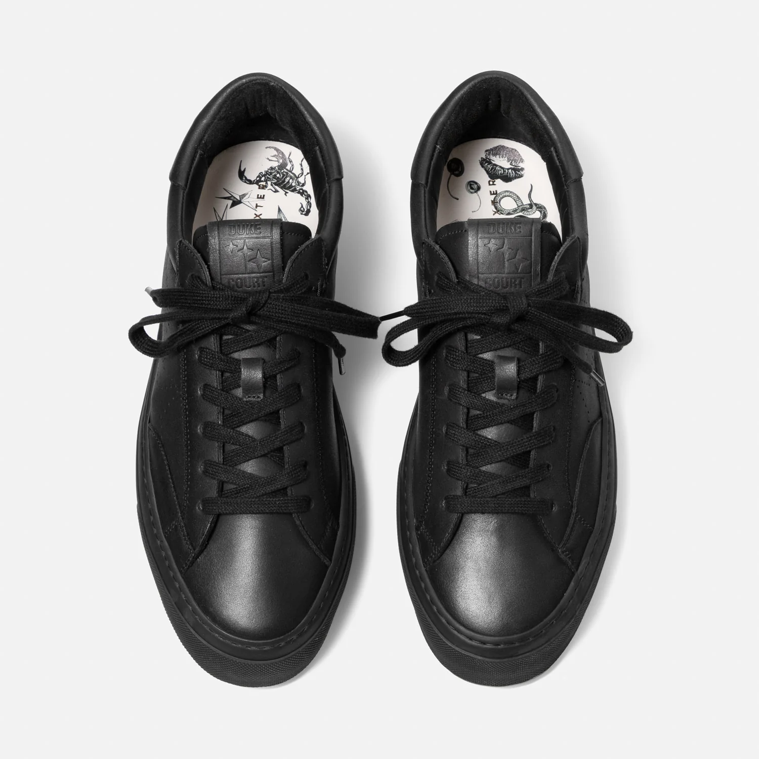 Plus Court Black Sneaker - Men's - Image 4