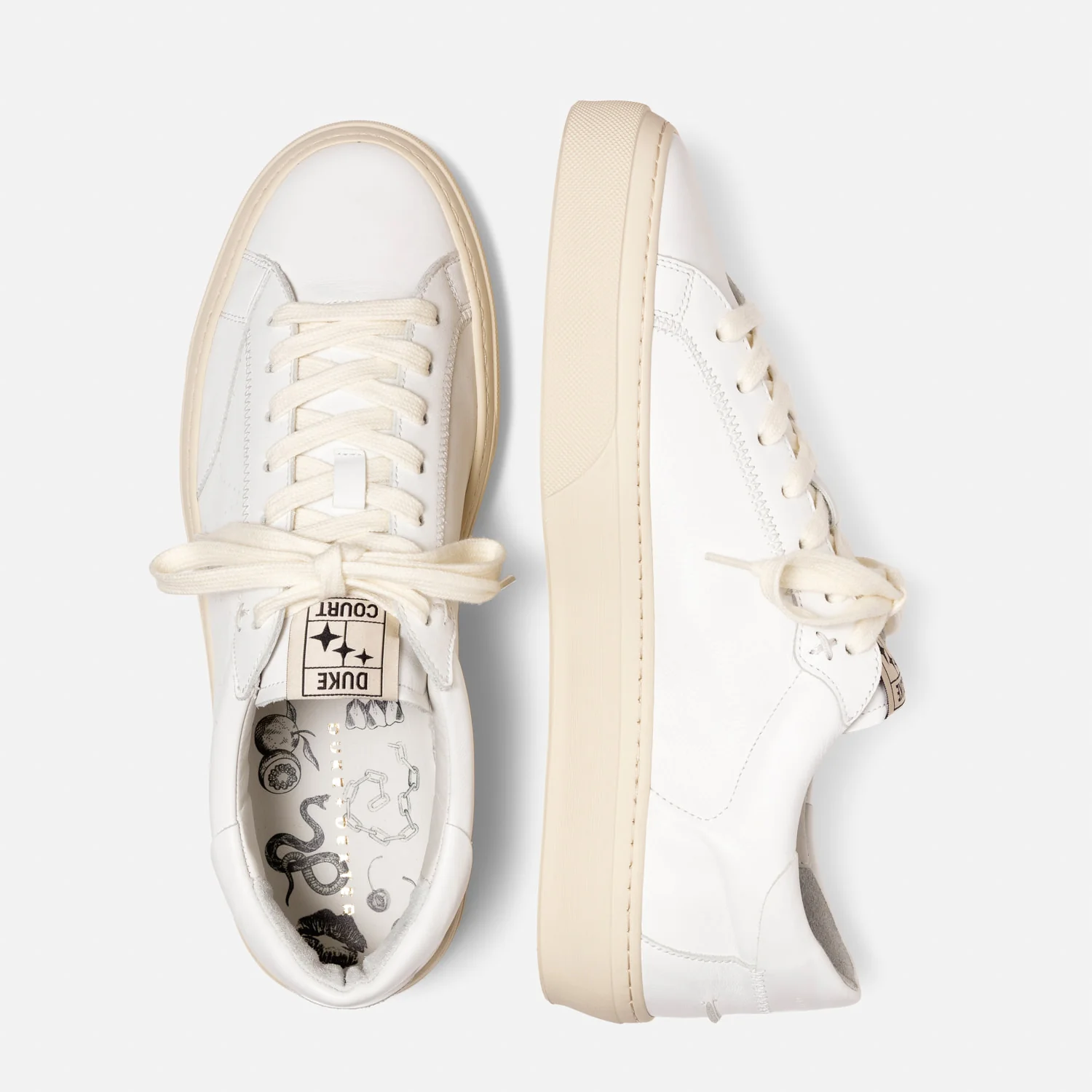 Plus Court White Sneaker - Men's - Image 5