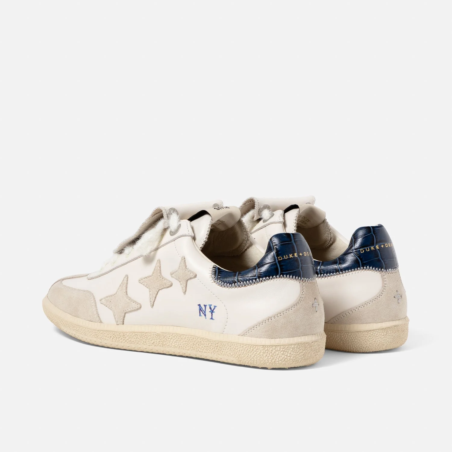 Plus Duke NY White + Navy Sneaker - Men's - Image 6