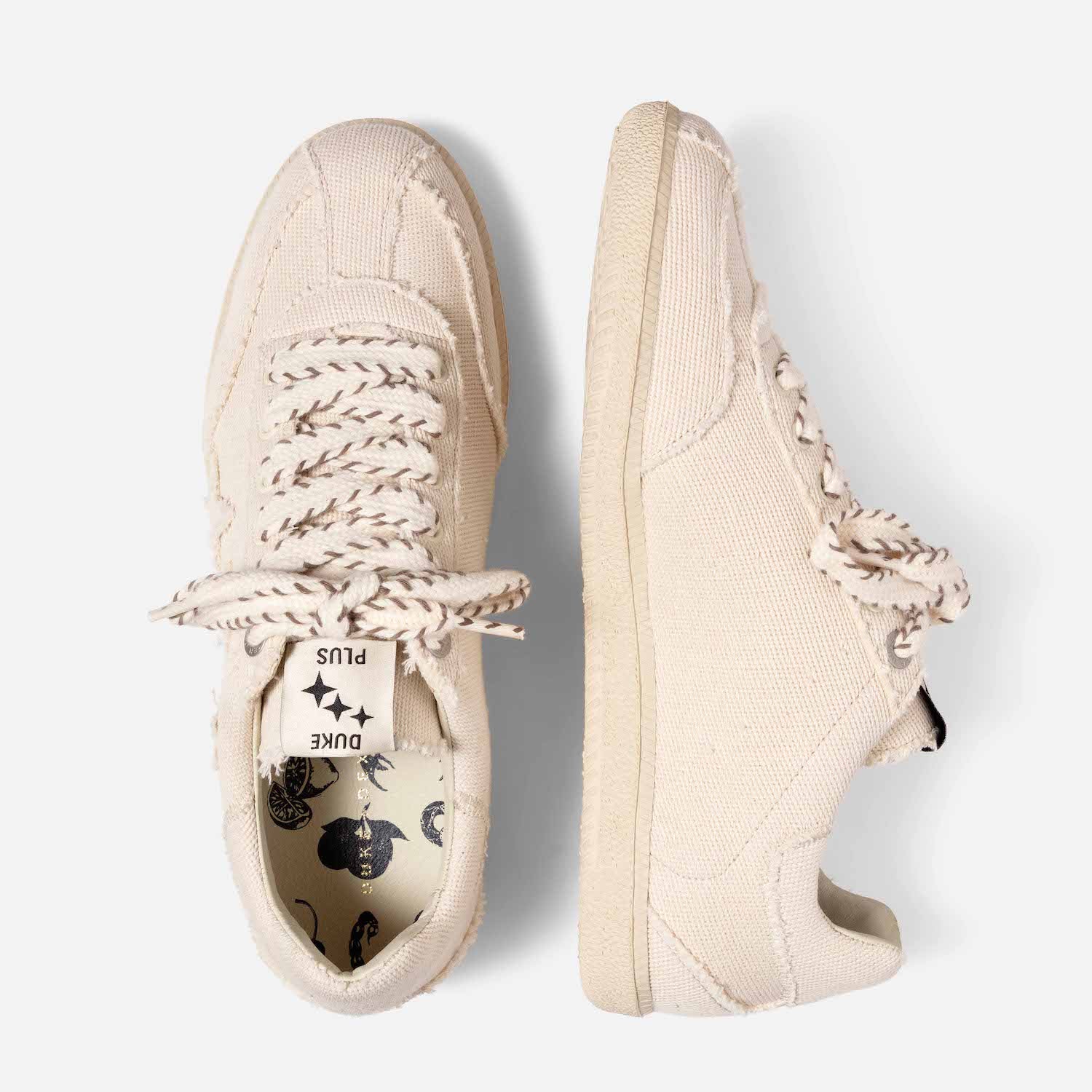 Plus Duke Off-White Canvas Sneaker - Men's - Image 4