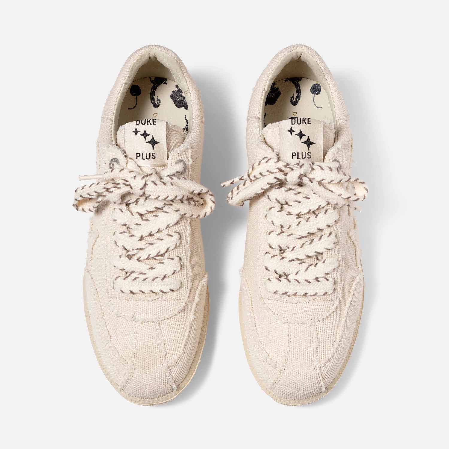 Plus Duke Off-White Canvas Sneaker - Men's - Image 6