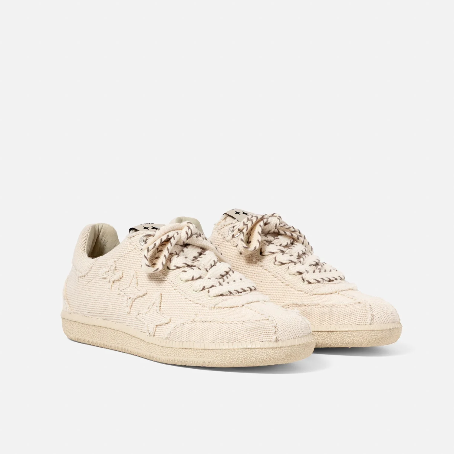 Plus Duke Off-White Canvas Sneaker - Women's - Image 3