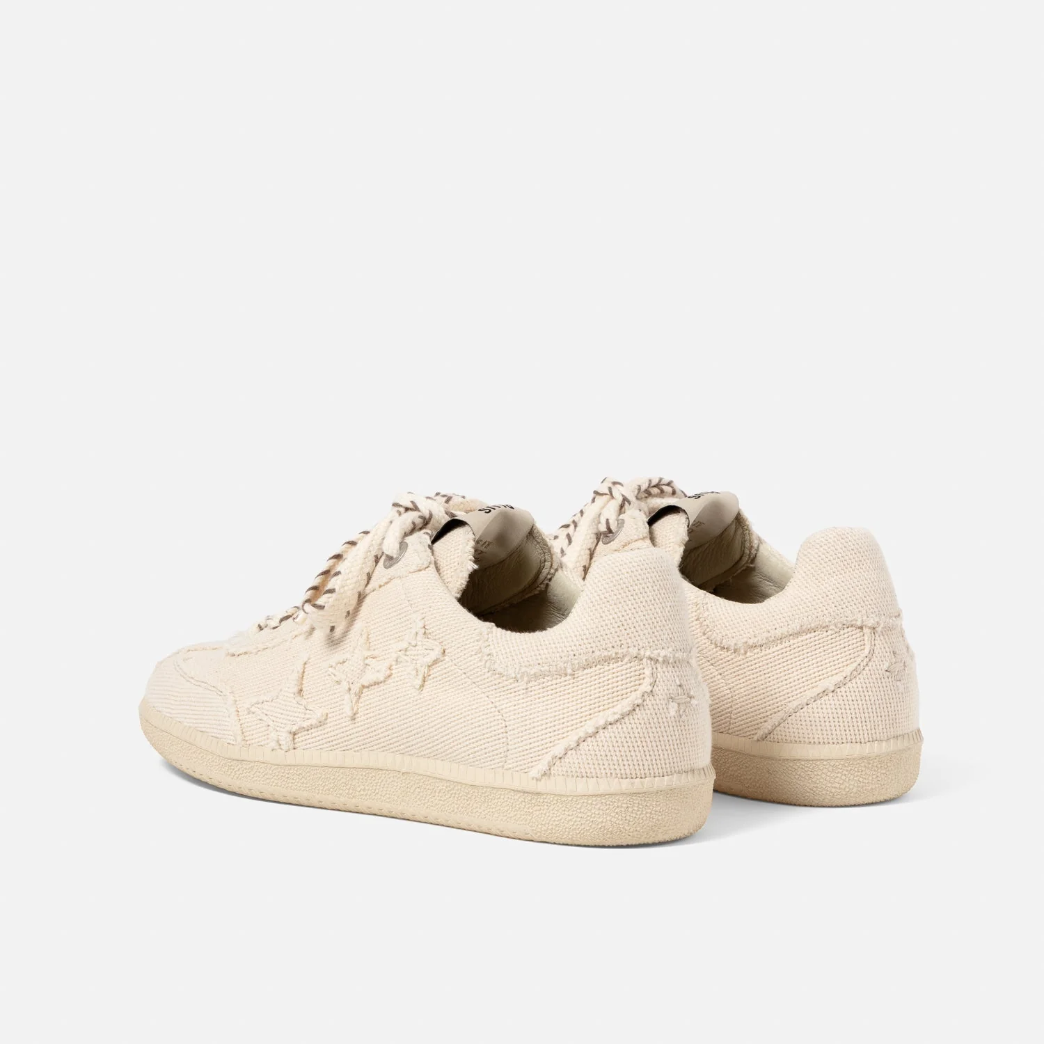 Plus Duke Off-White Canvas Sneaker - Women's - Image 6