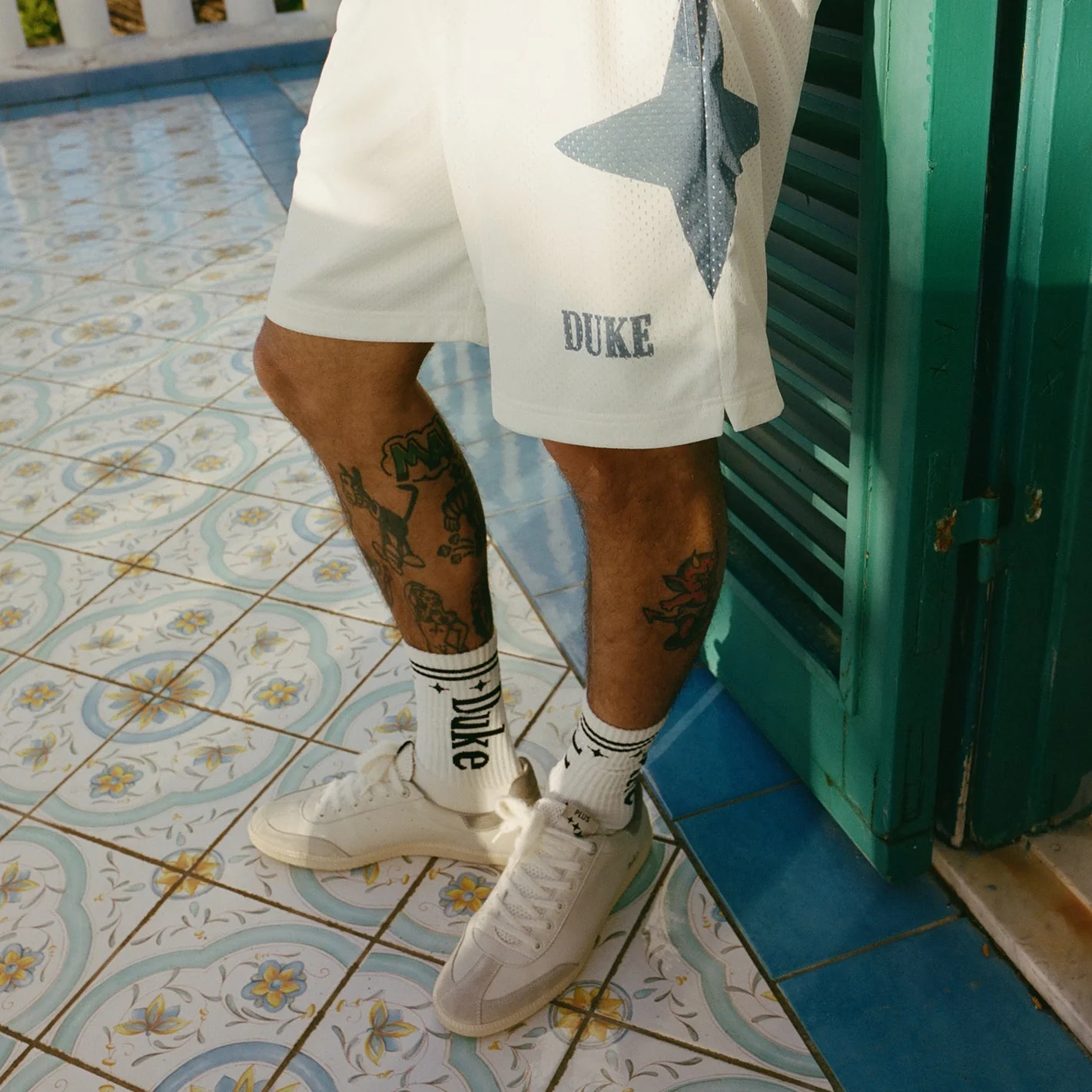 Plus Duke Vintage Grey + White Sneaker - Men's - Image 9