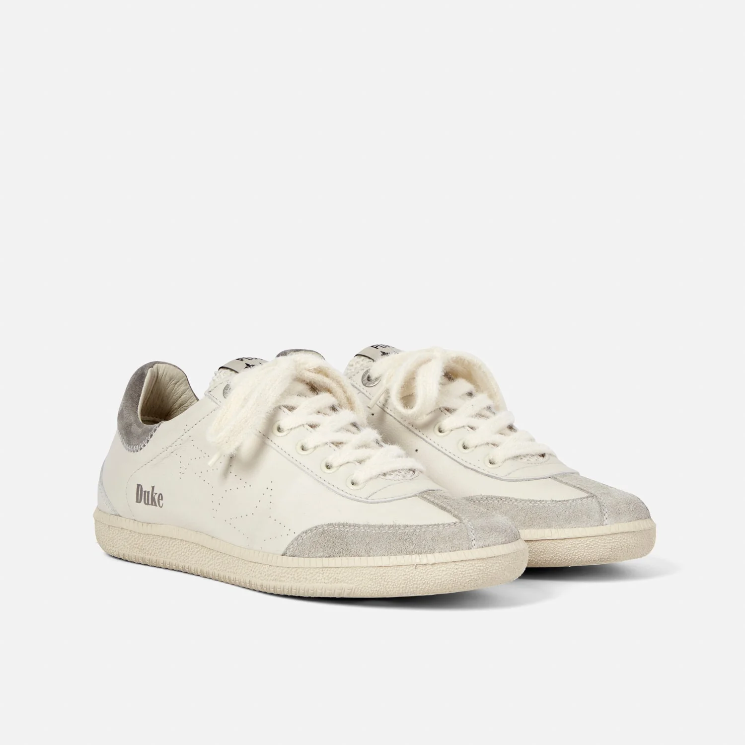Plus Duke Vintage Grey + White Sneaker - Women's - Image 3