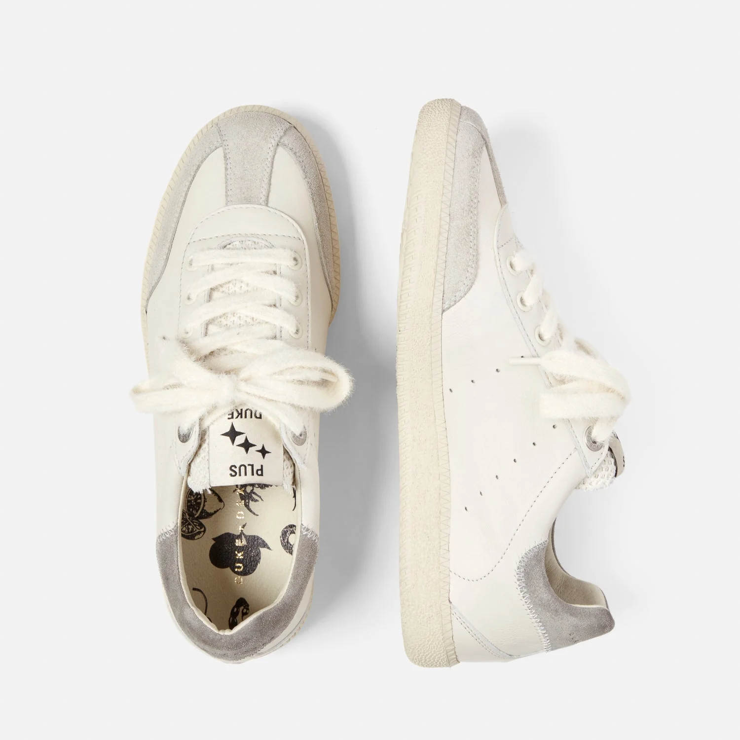 Plus Duke Vintage Grey + White Sneaker - Women's - Image 4