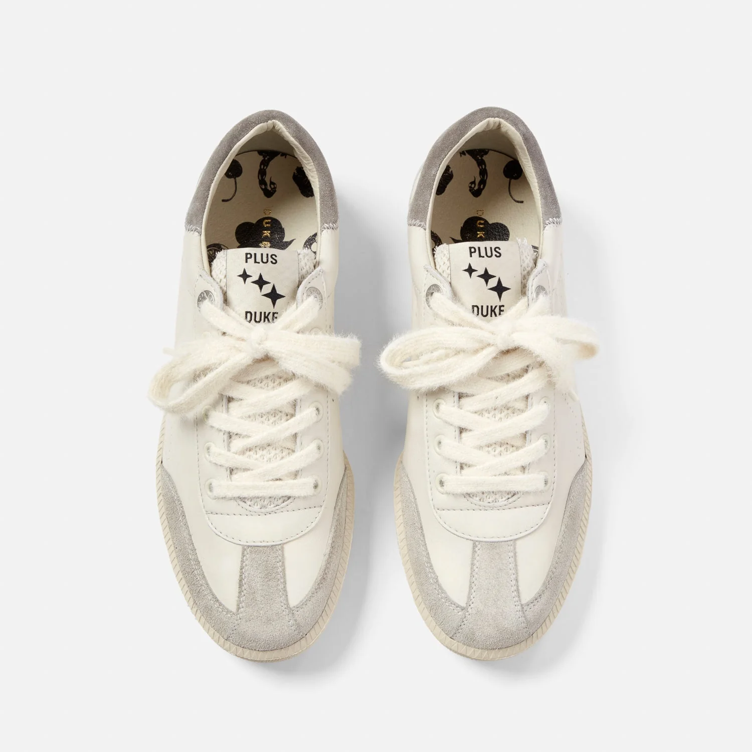 Plus Duke Vintage Grey + White Sneaker - Women's - Image 5